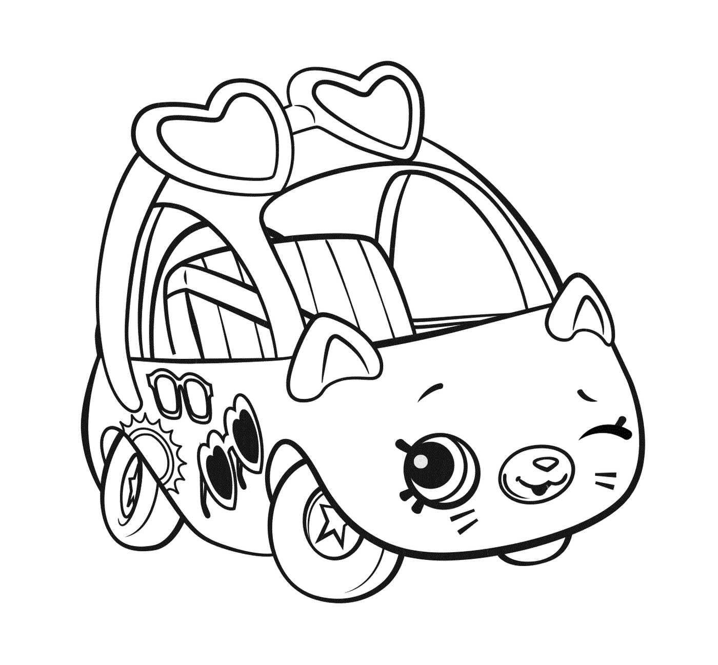  Sunny Sedan von Cutie Cars Shopkins 