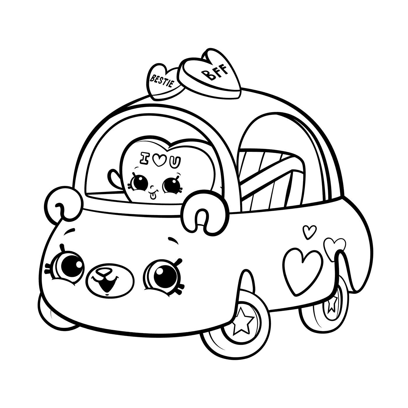  Cutie Cars for the girls 