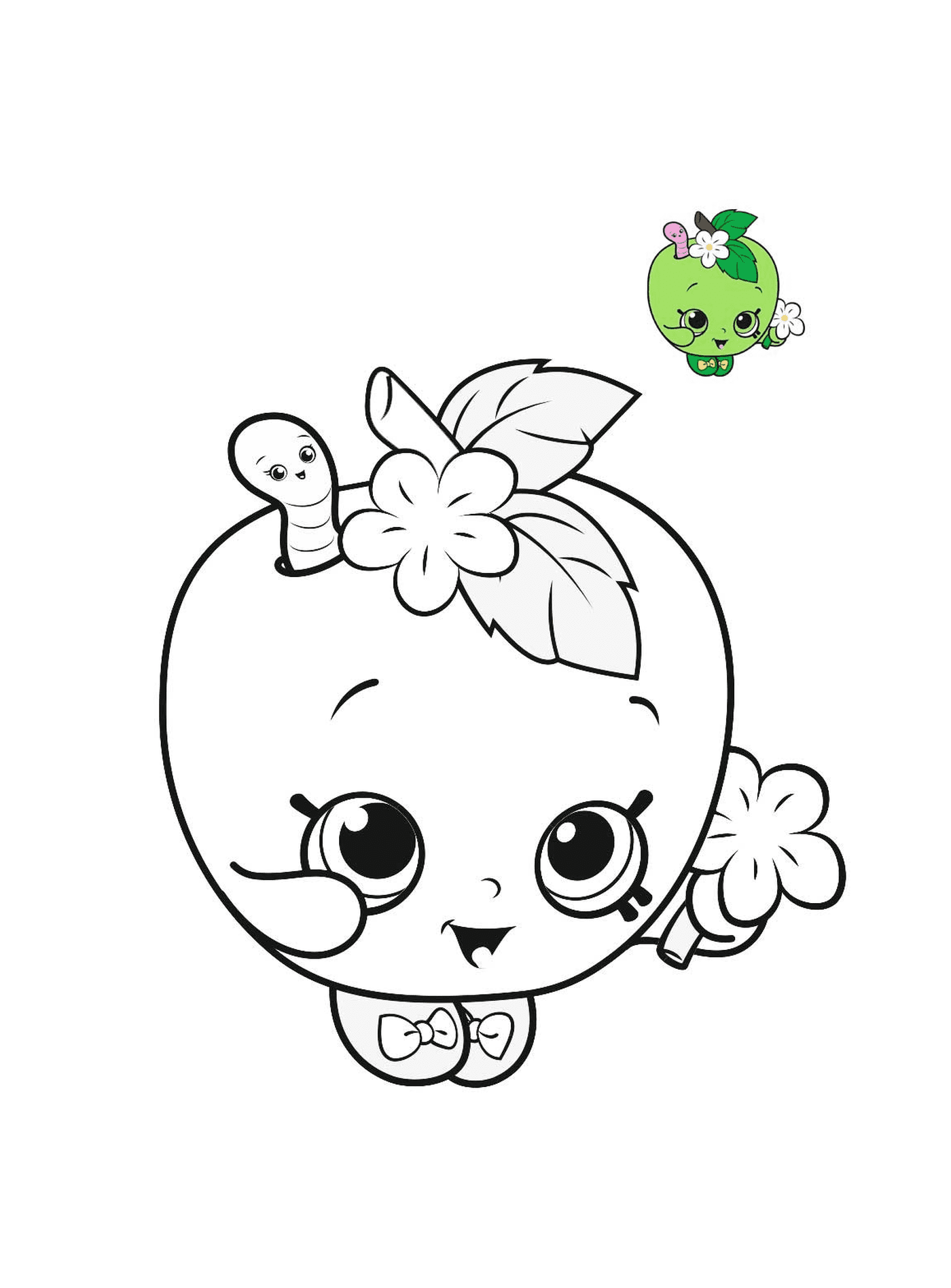  Happy Apple from Shopkins 