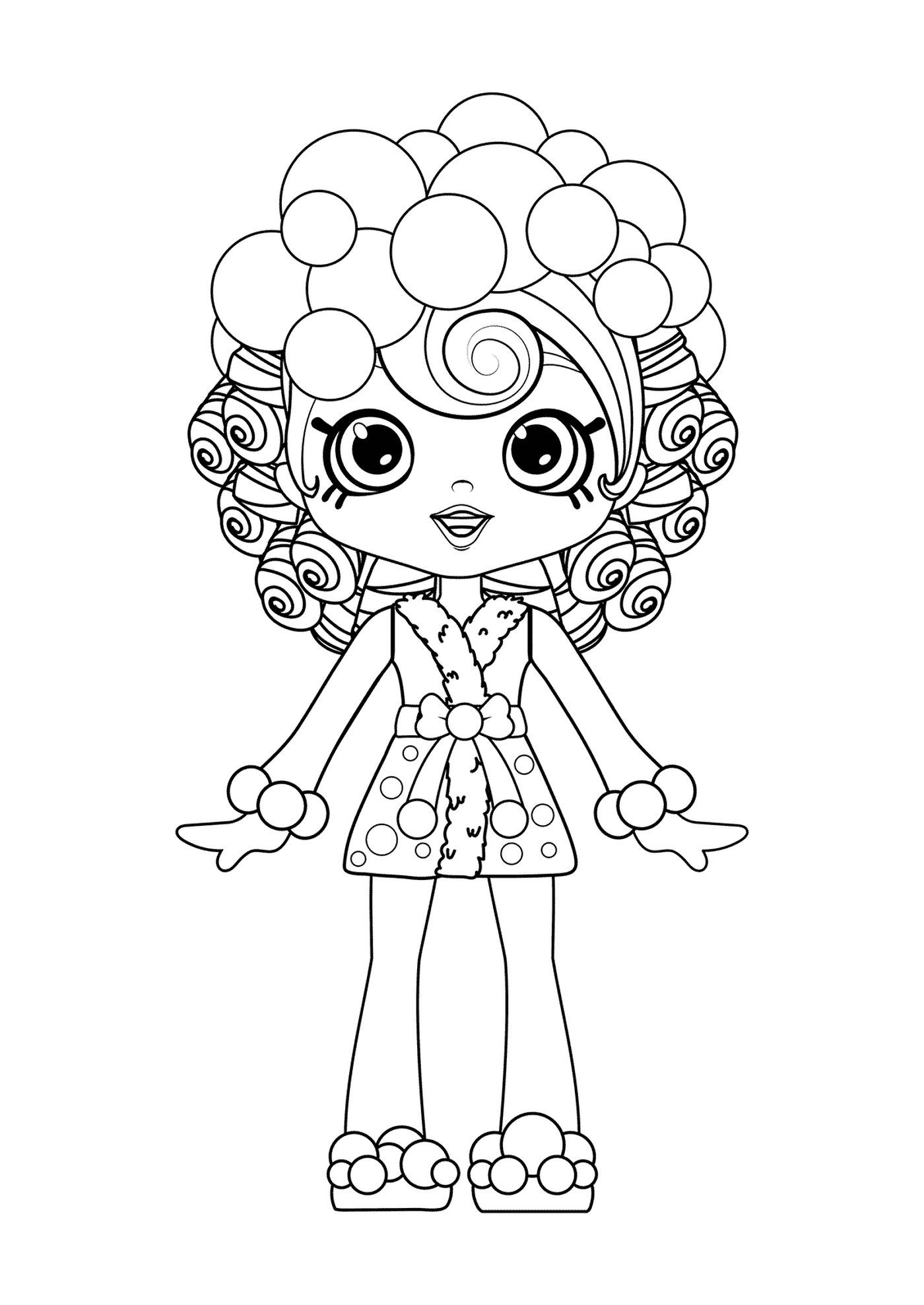  Una muñeca Bubbleisha 