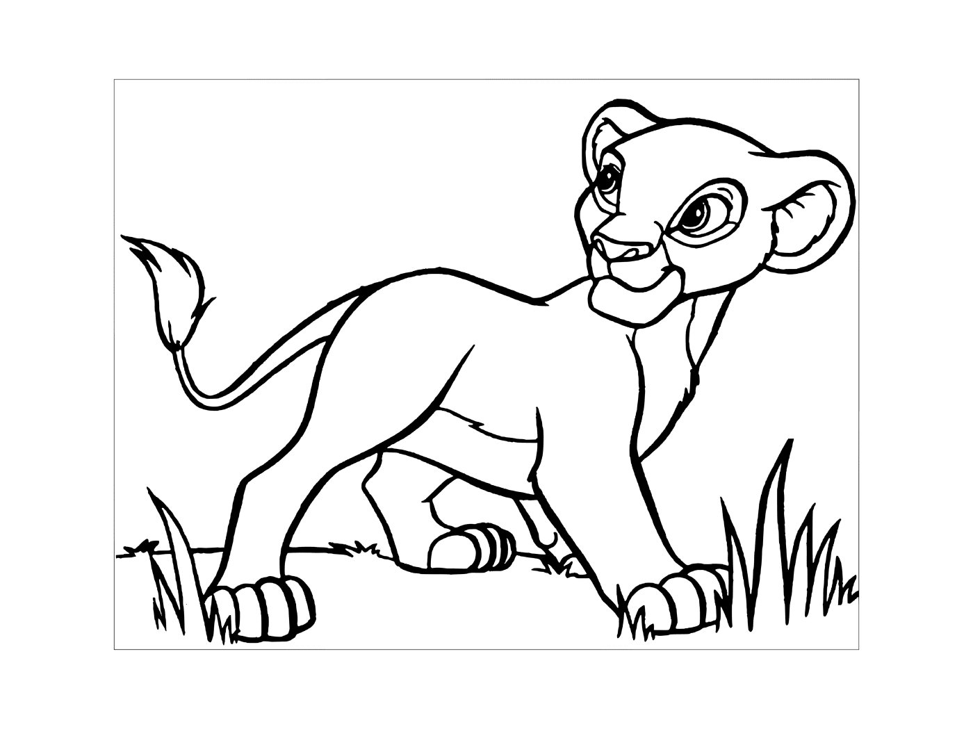  Simba in König Löwe 3 