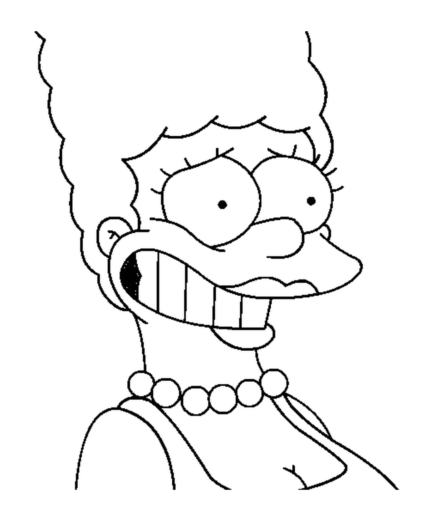  Мардж Симпсон, макияж 