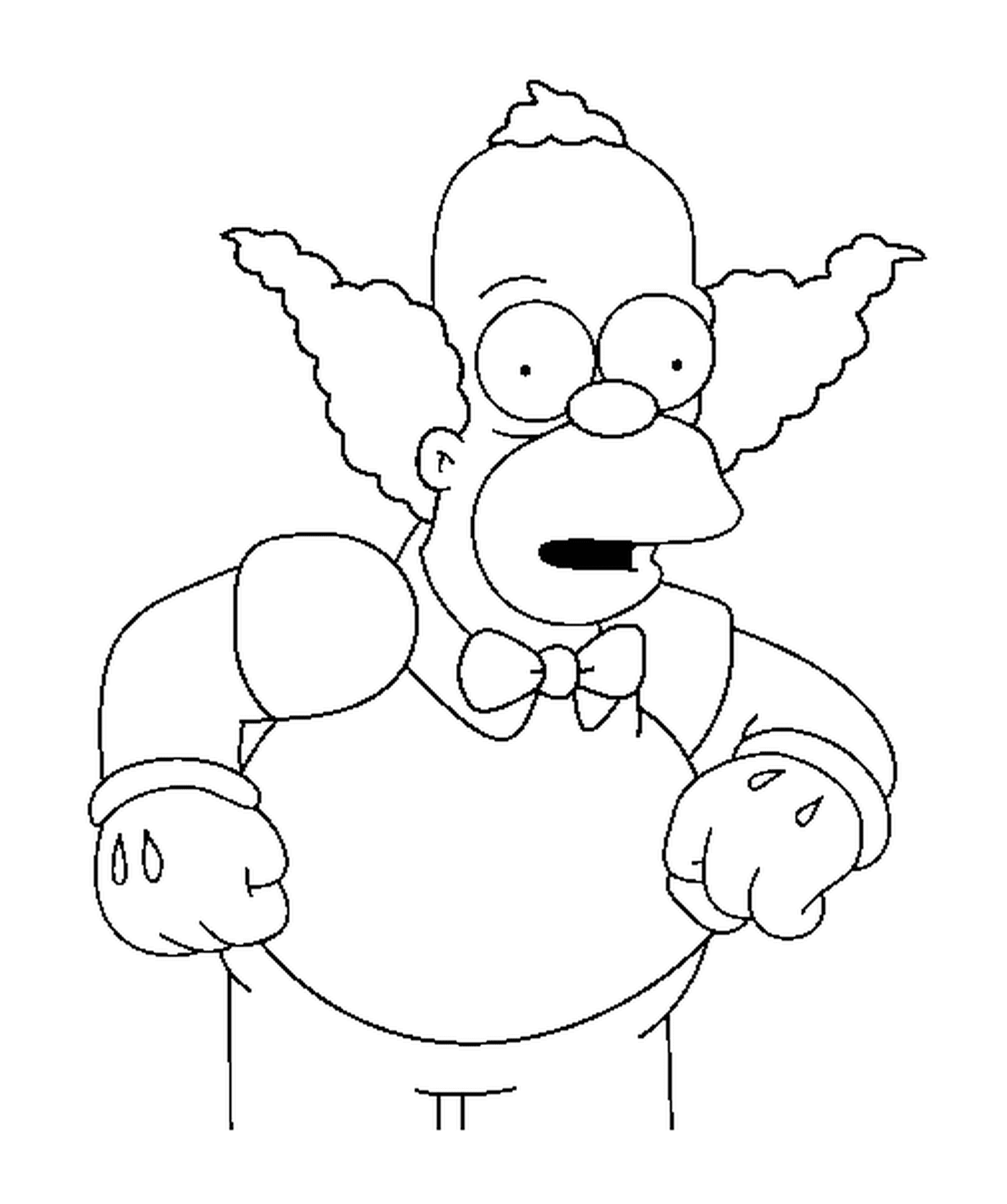  Krusty el payaso Simpson 