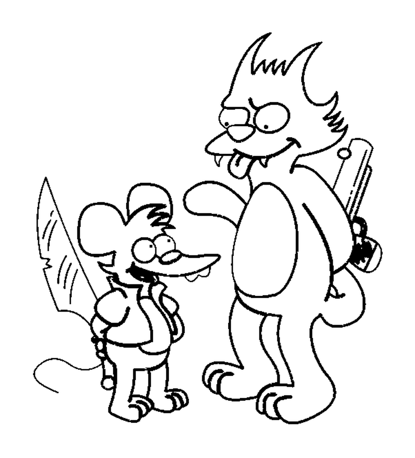  Itchy and Scratchy Simpson 
