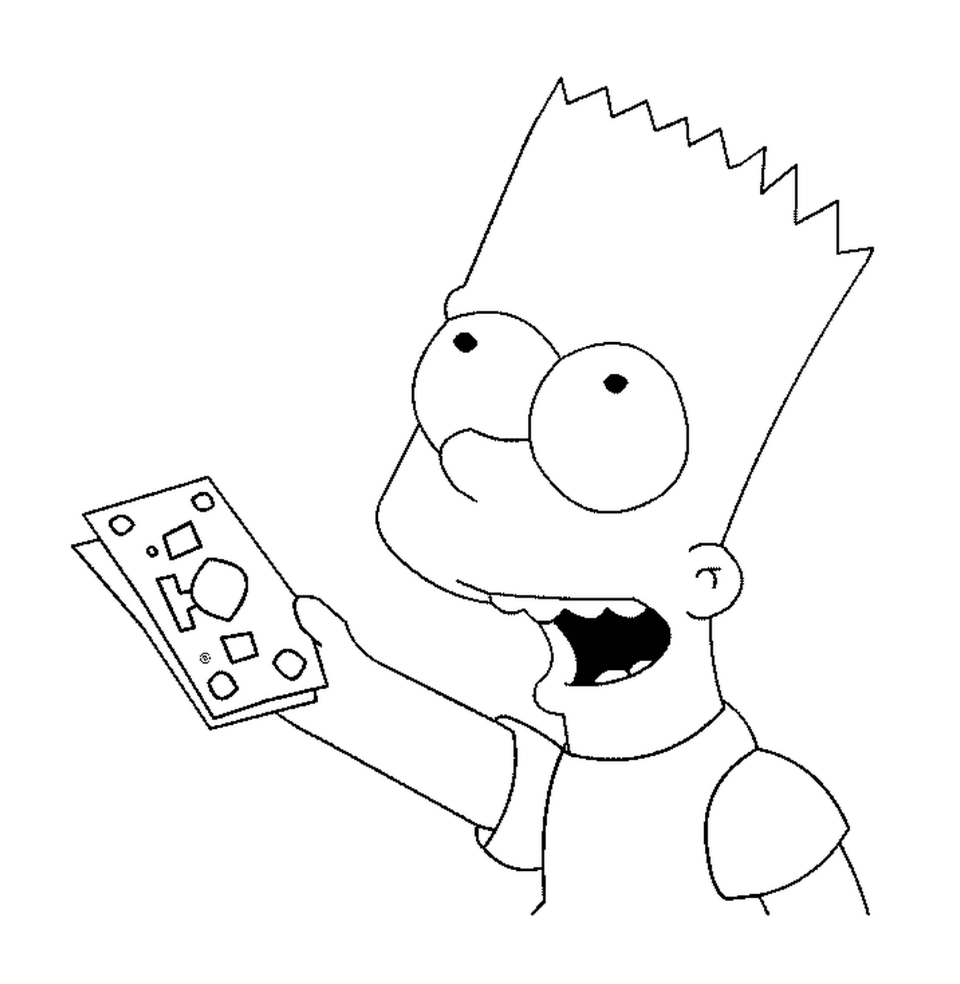  Bart's got bank notes 