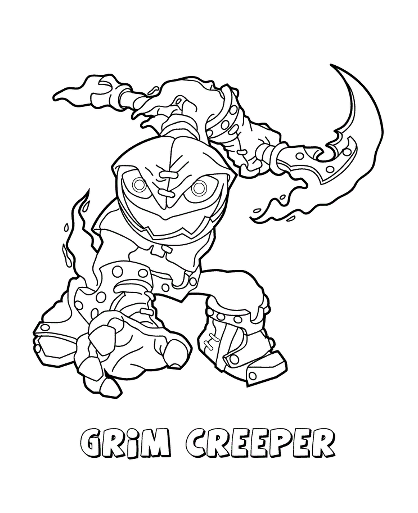  Skylanders Swap Force Undead Grim Creeper formidabile 