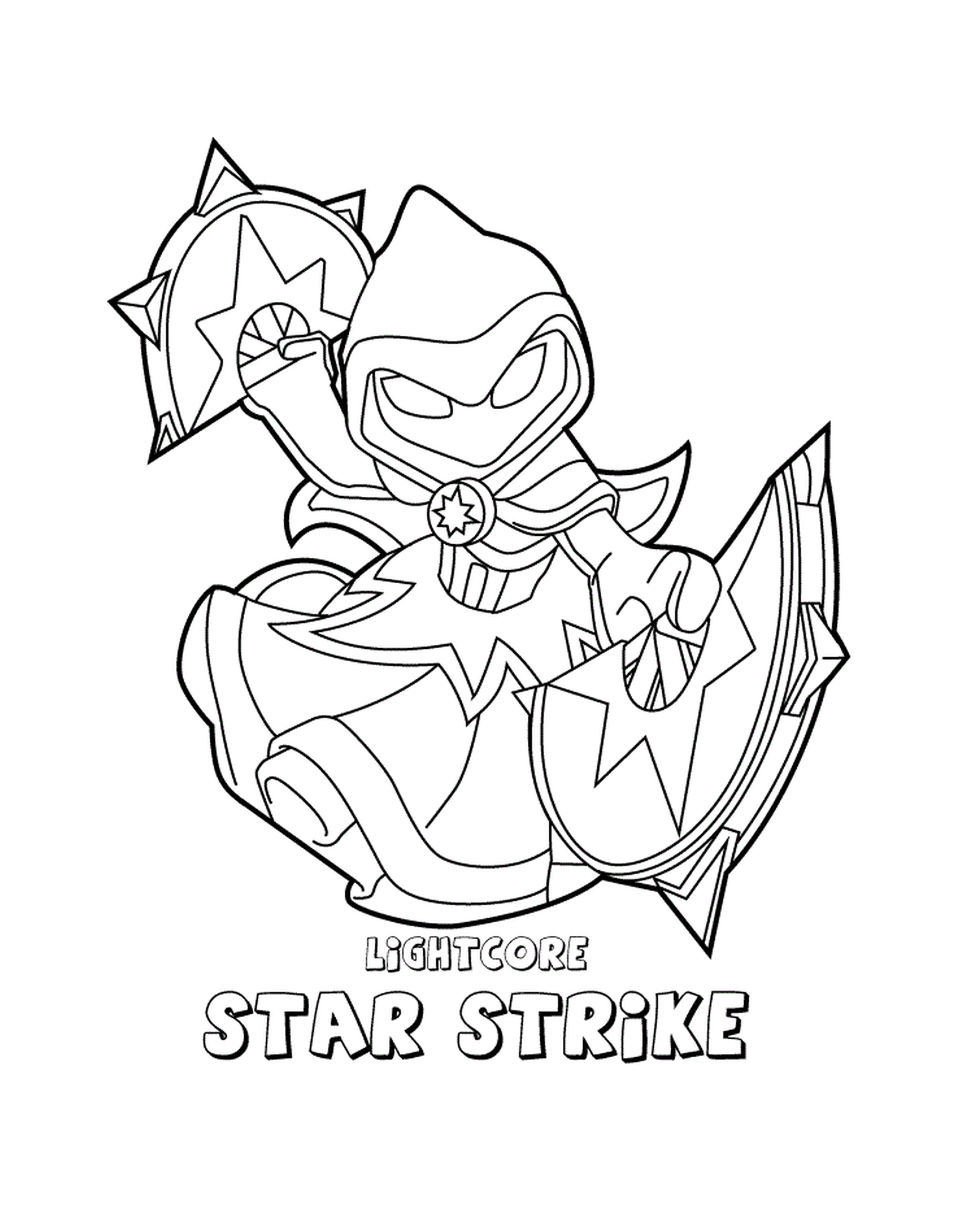  Skylanders Swap Force Magic LightCore Star Strike sparkling 
