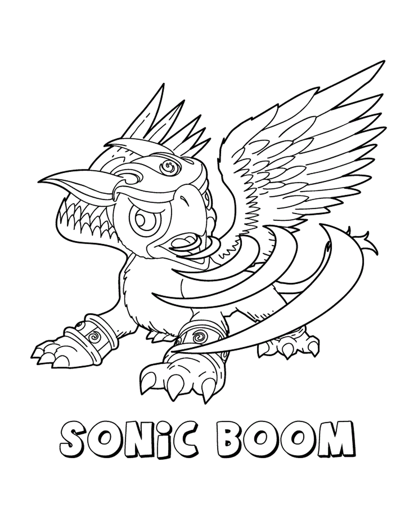  " Skylanders Gigants Air Sonic Boom Adventure " ( < < Приключение для скайлендеров > > ) 