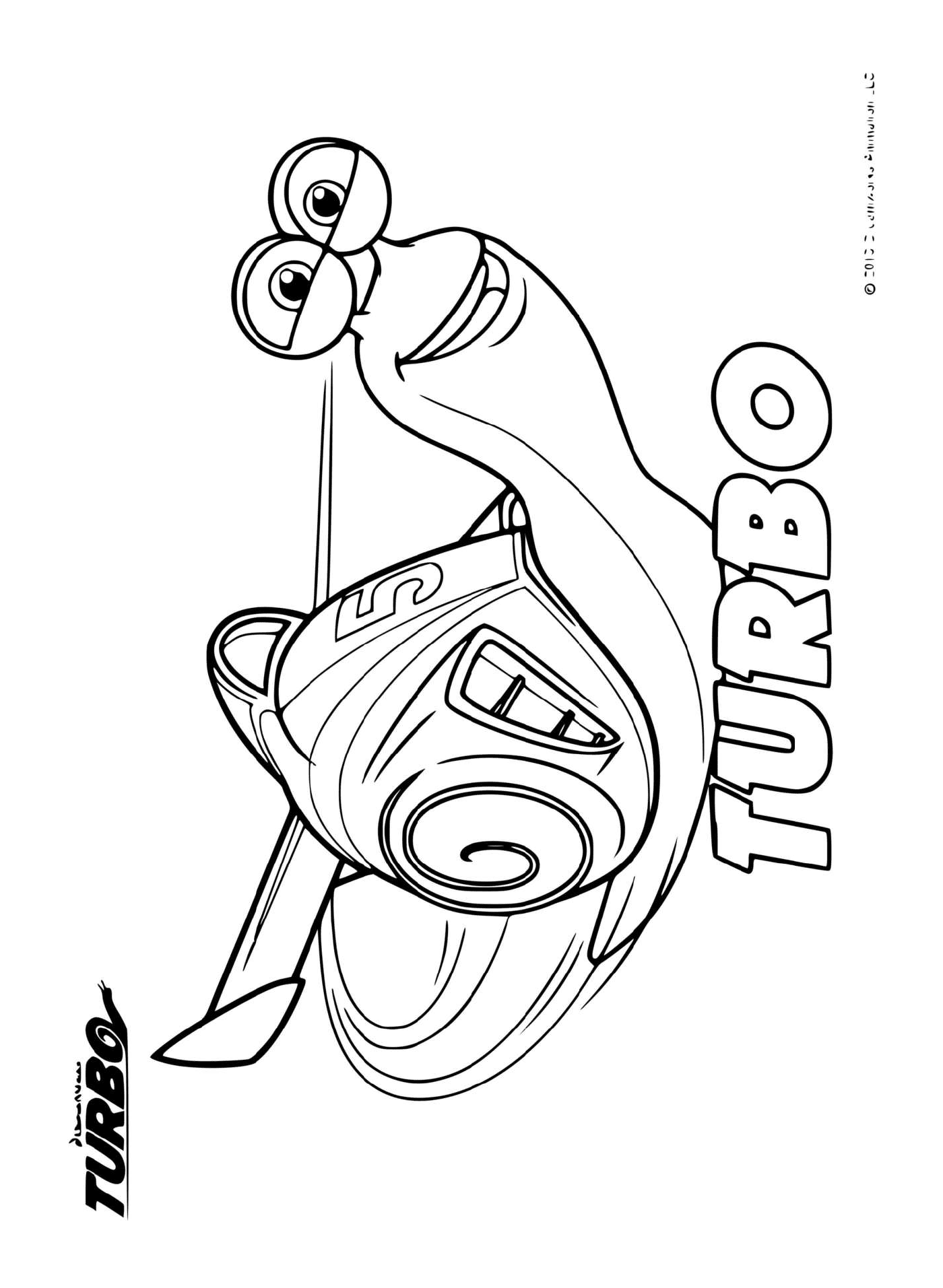  Turbo, caracol rápido de Dreamworks 