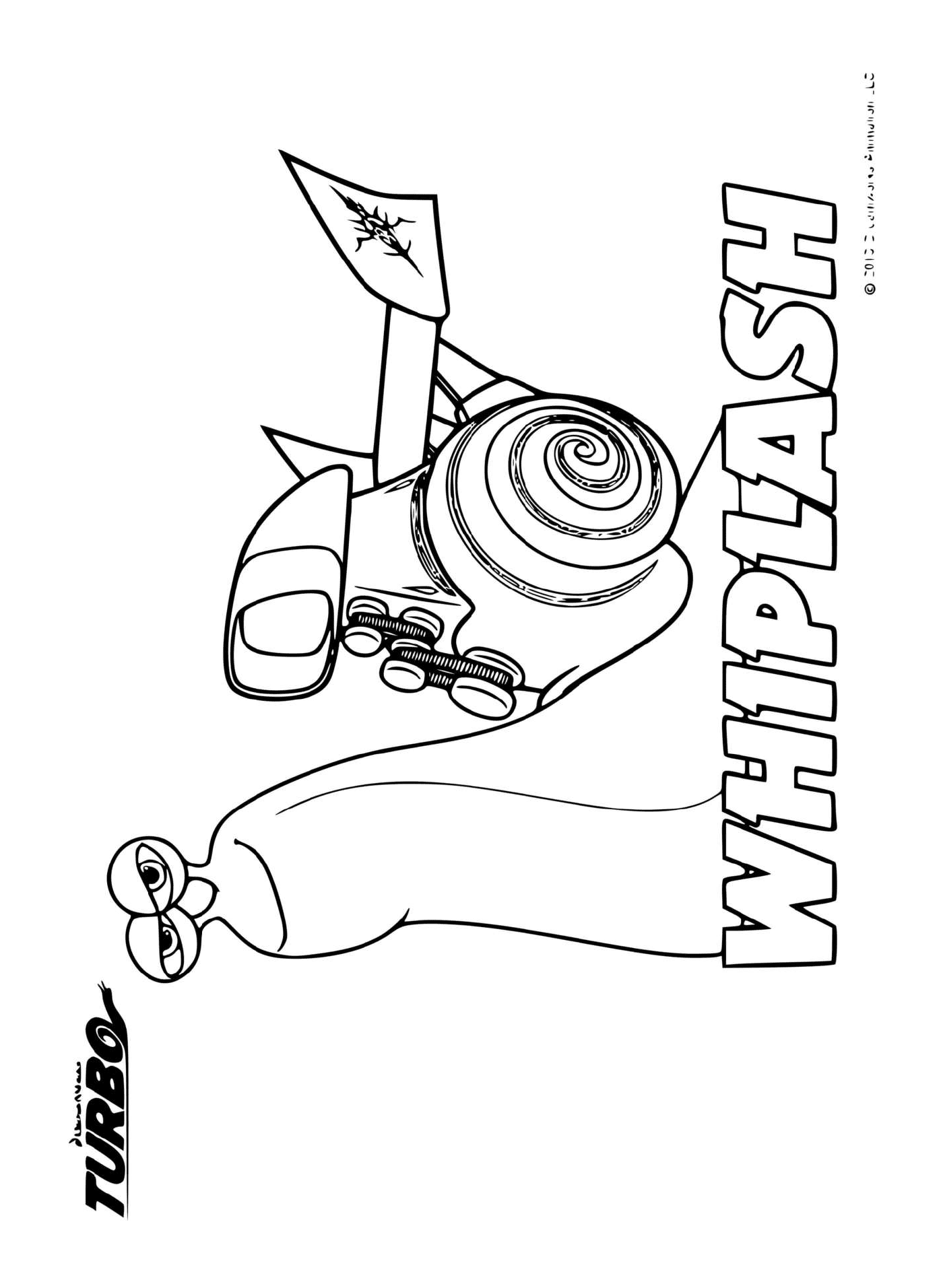  Turbo Whiplash, el caracol con una leyenda 
