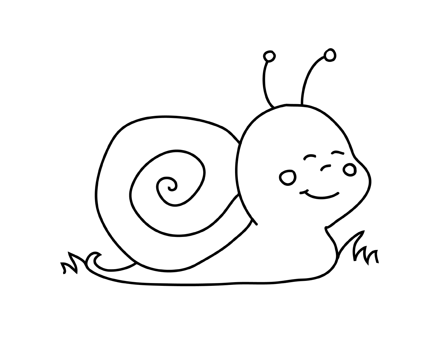  A snail in the Minion style 