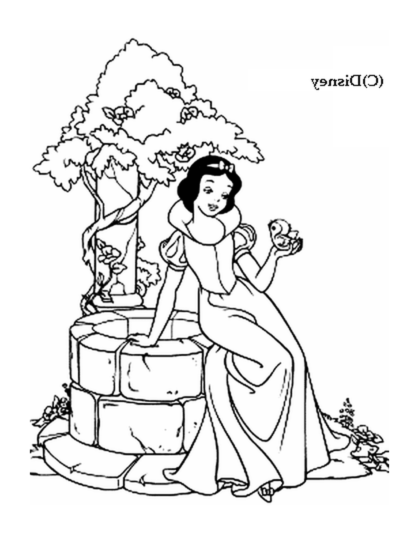  Snow White at the well 