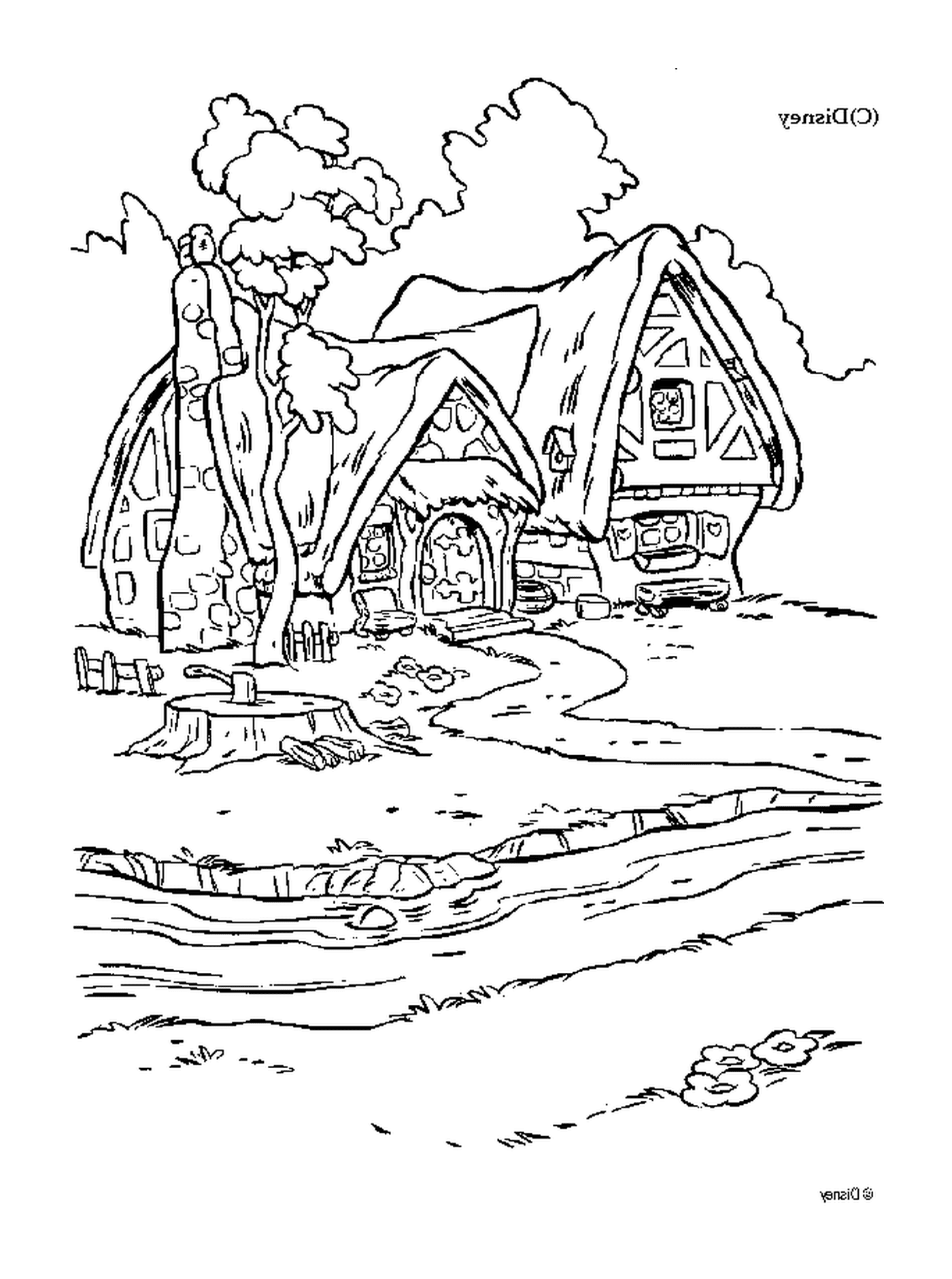  Дом семи гномов 