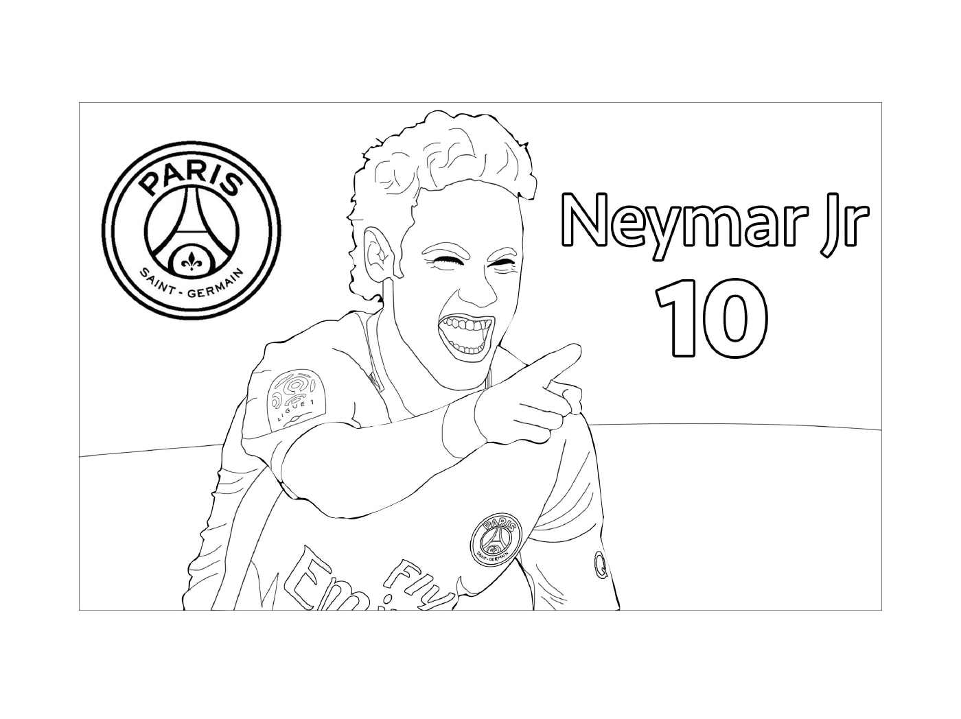  Neymar Jr, PSG-Footballspieler 