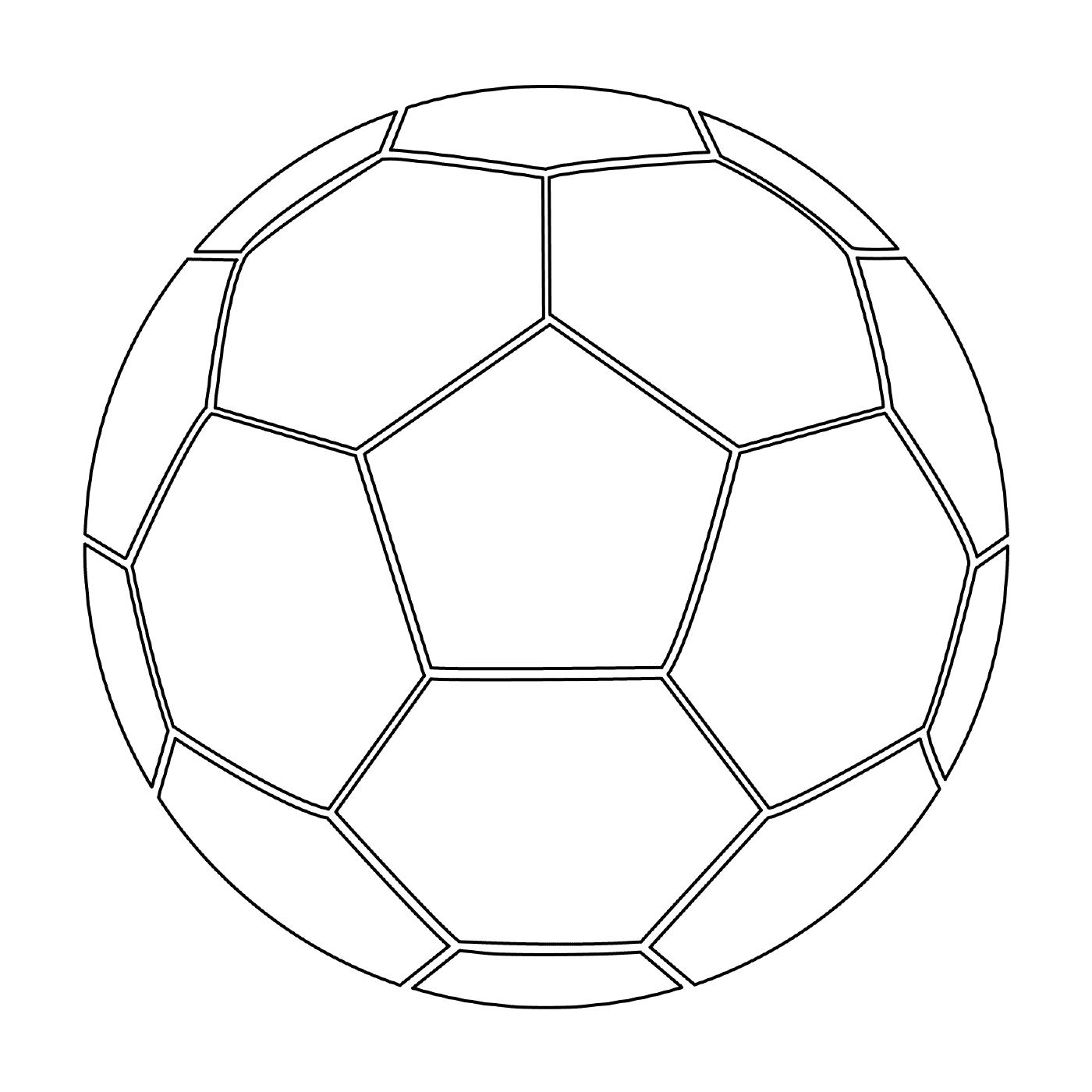  Una palla da calcio 