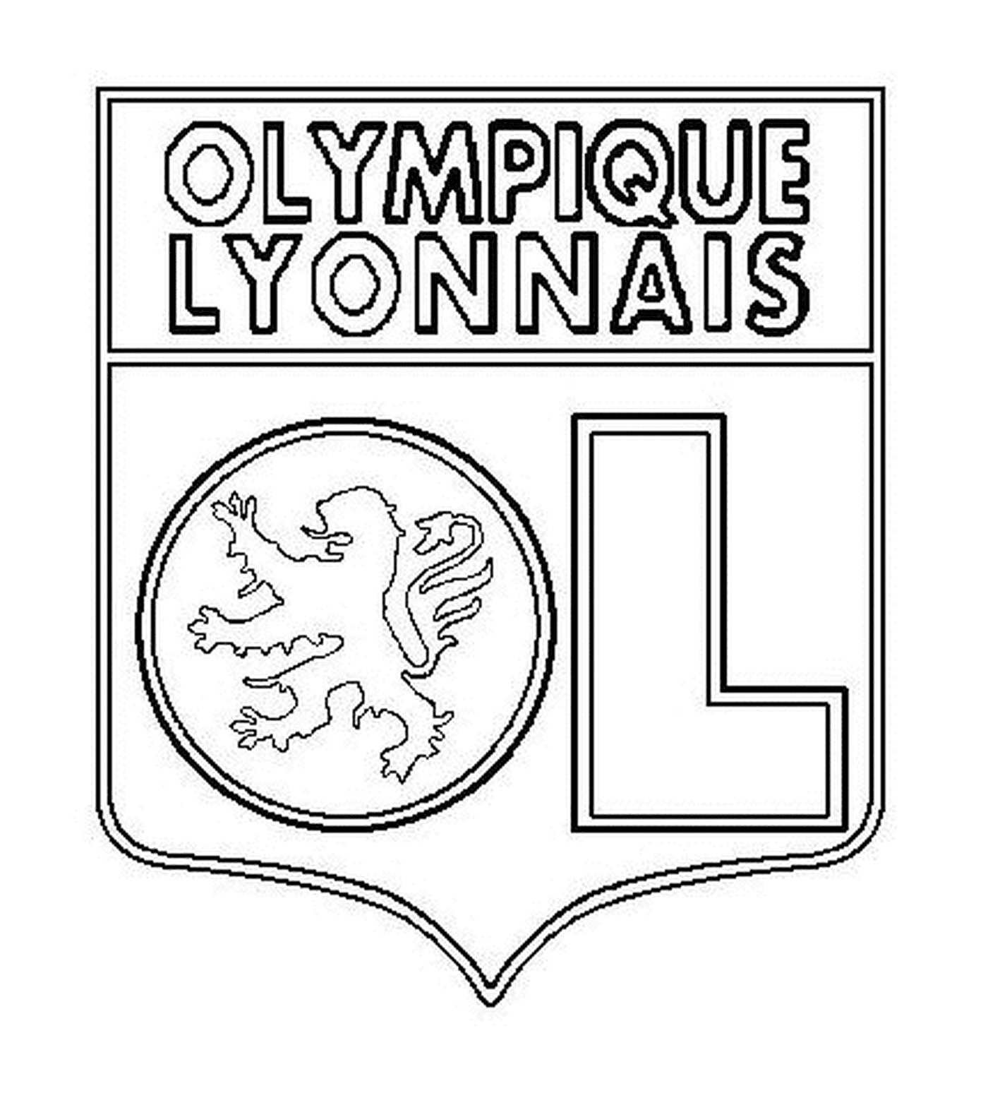  Logo von Olympique Lyonnais 