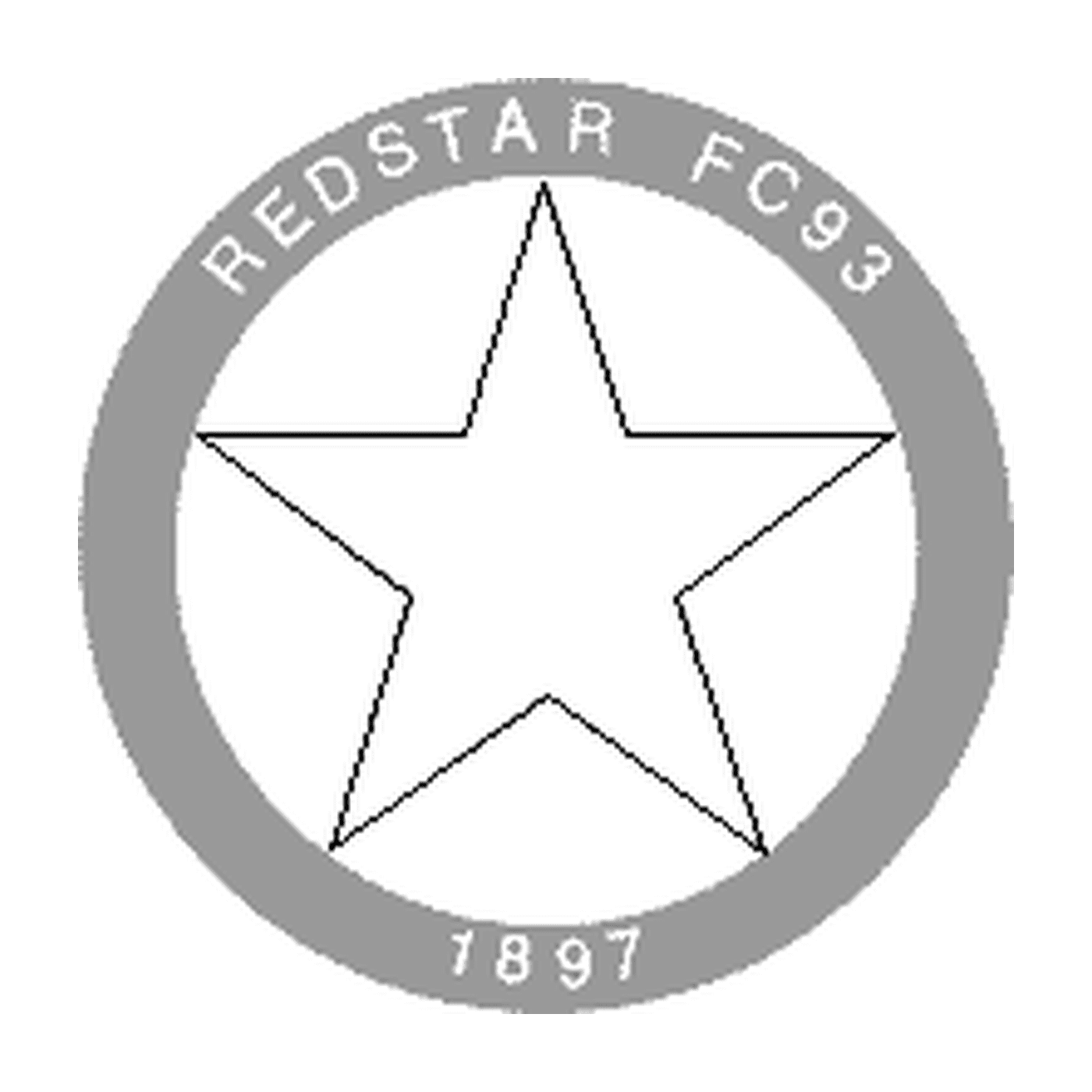  Логотип красной звезды FC93 