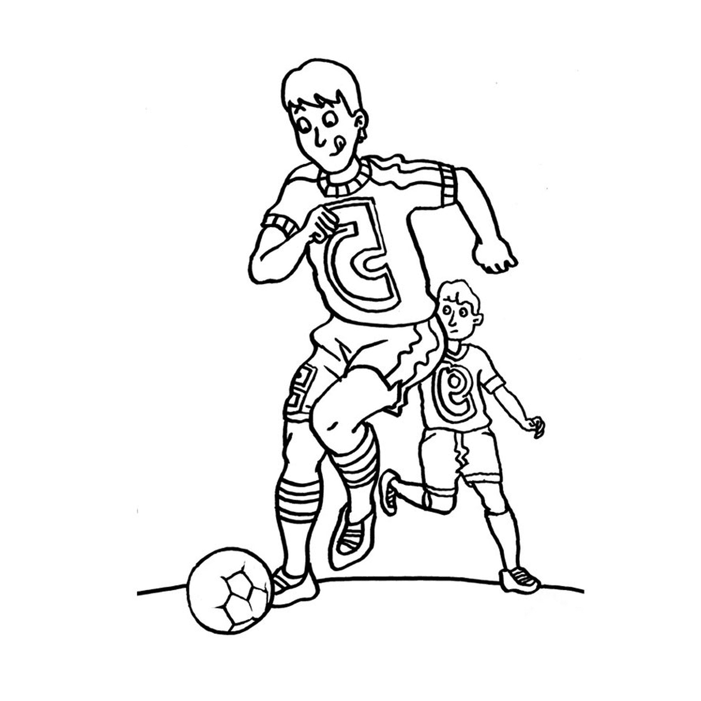  Burdeos juega al fútbol 