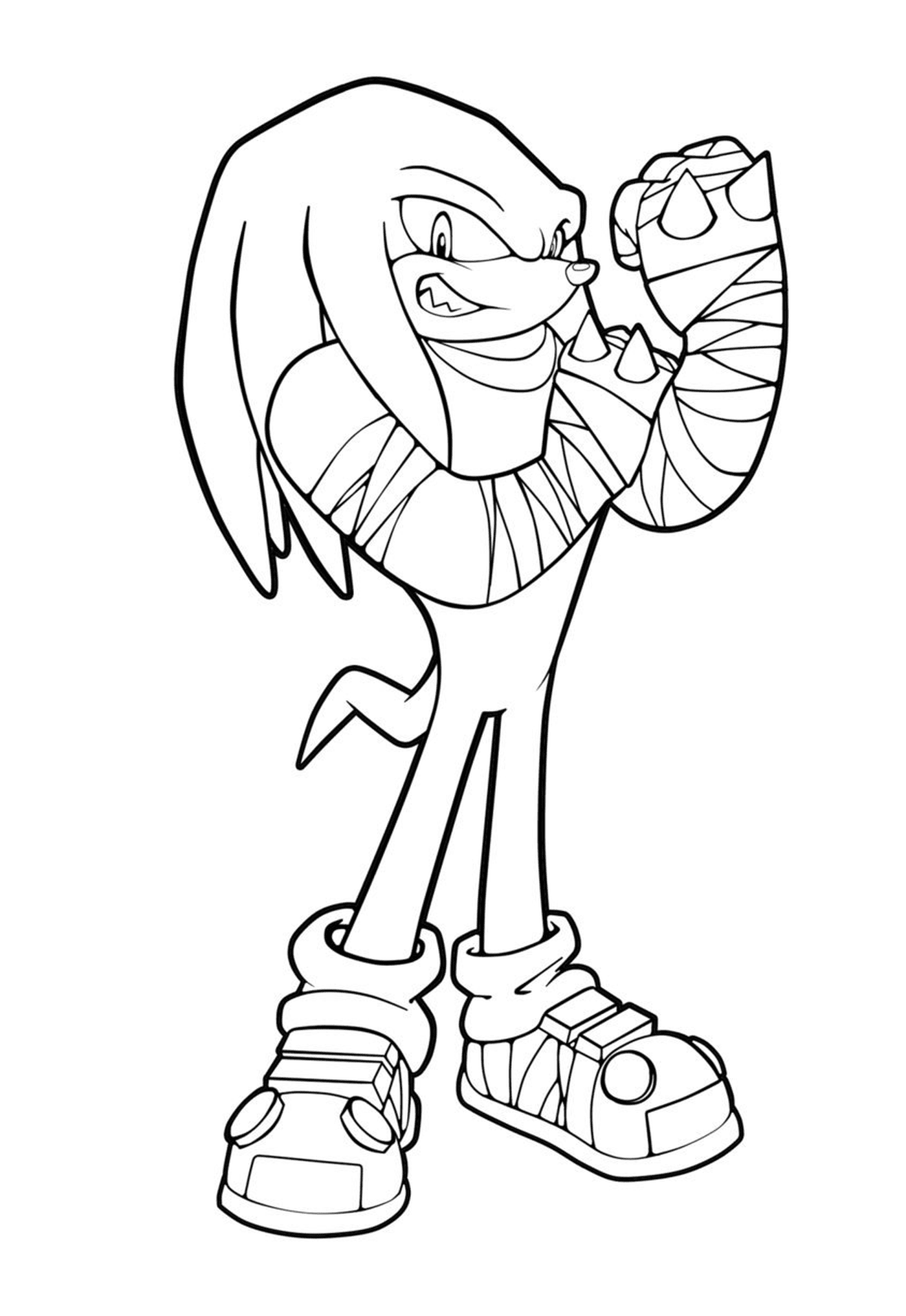  Knuckles the echidné Sonic Boom 