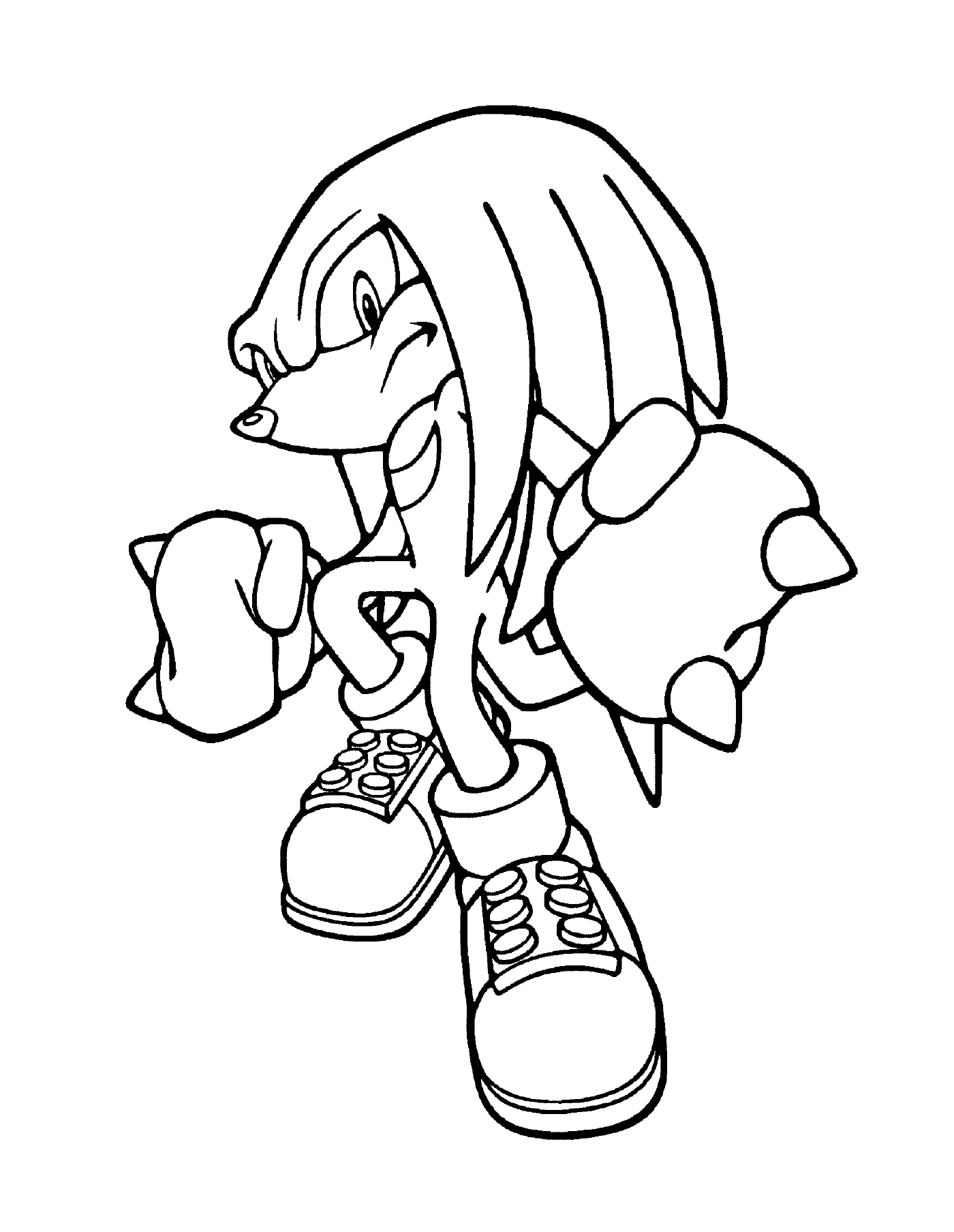  Nudillos Heroico Sonic Fuerte 