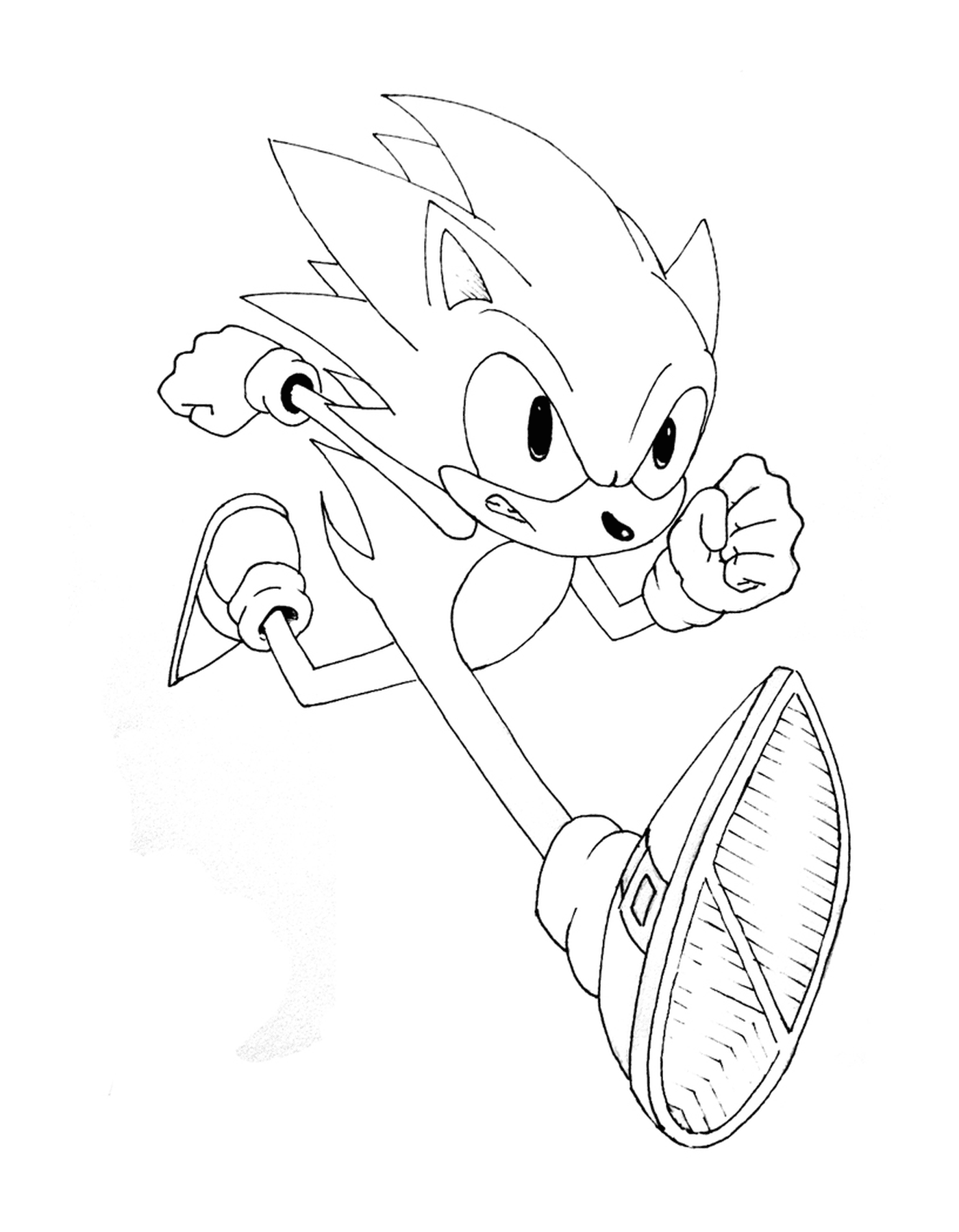  Sonic veloce e dinamico 