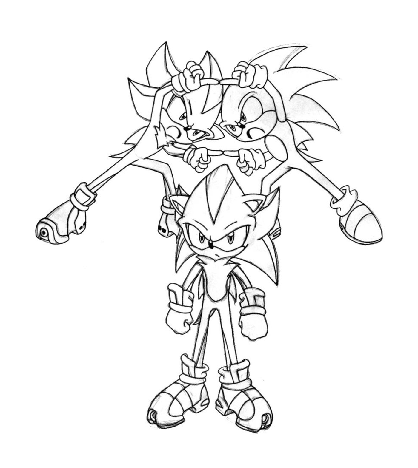  Sonic lleno de energía 