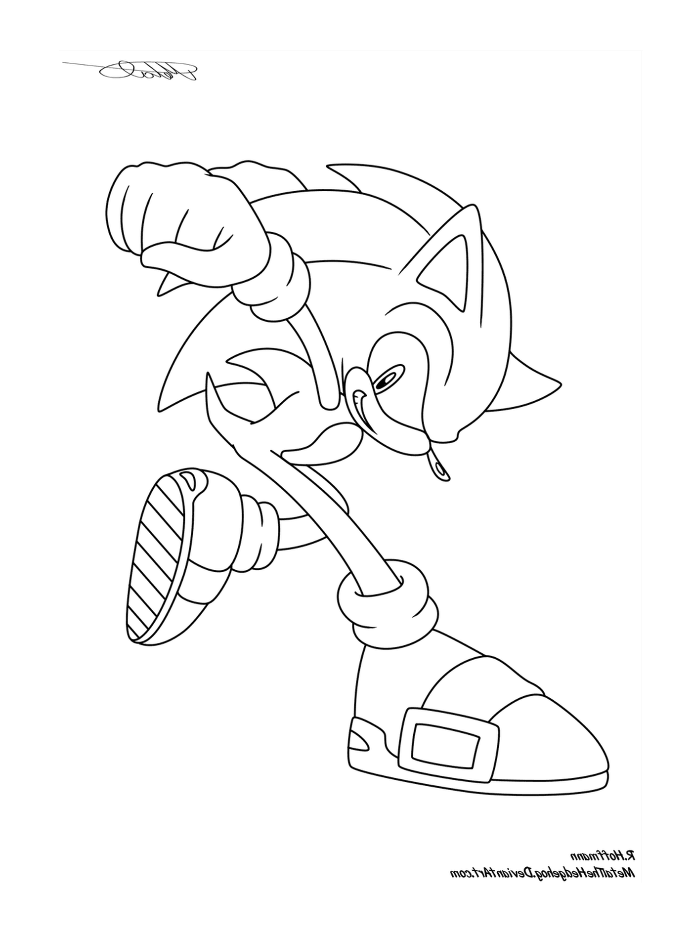  Sonic on the move 