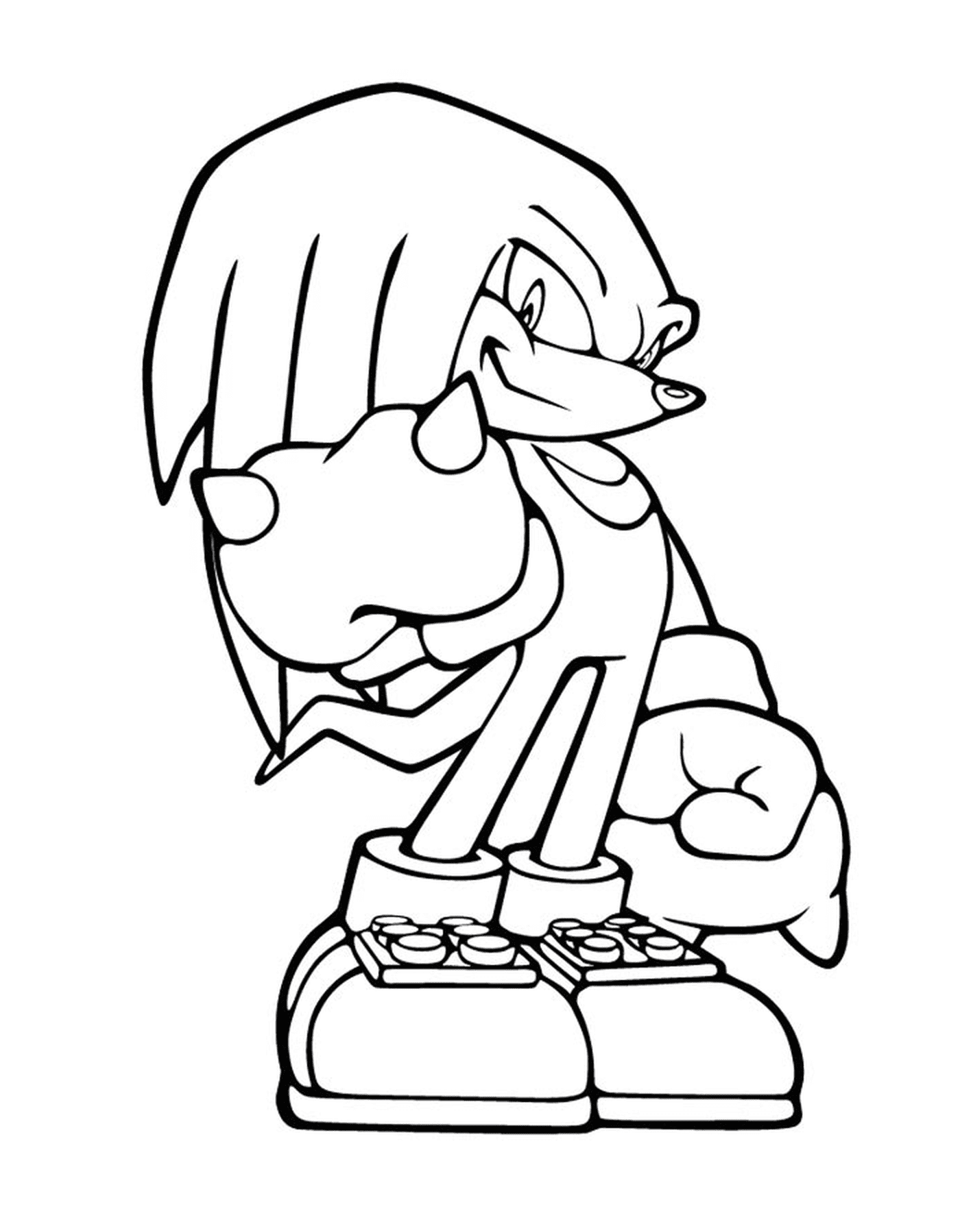  Un carattere di Sonic 