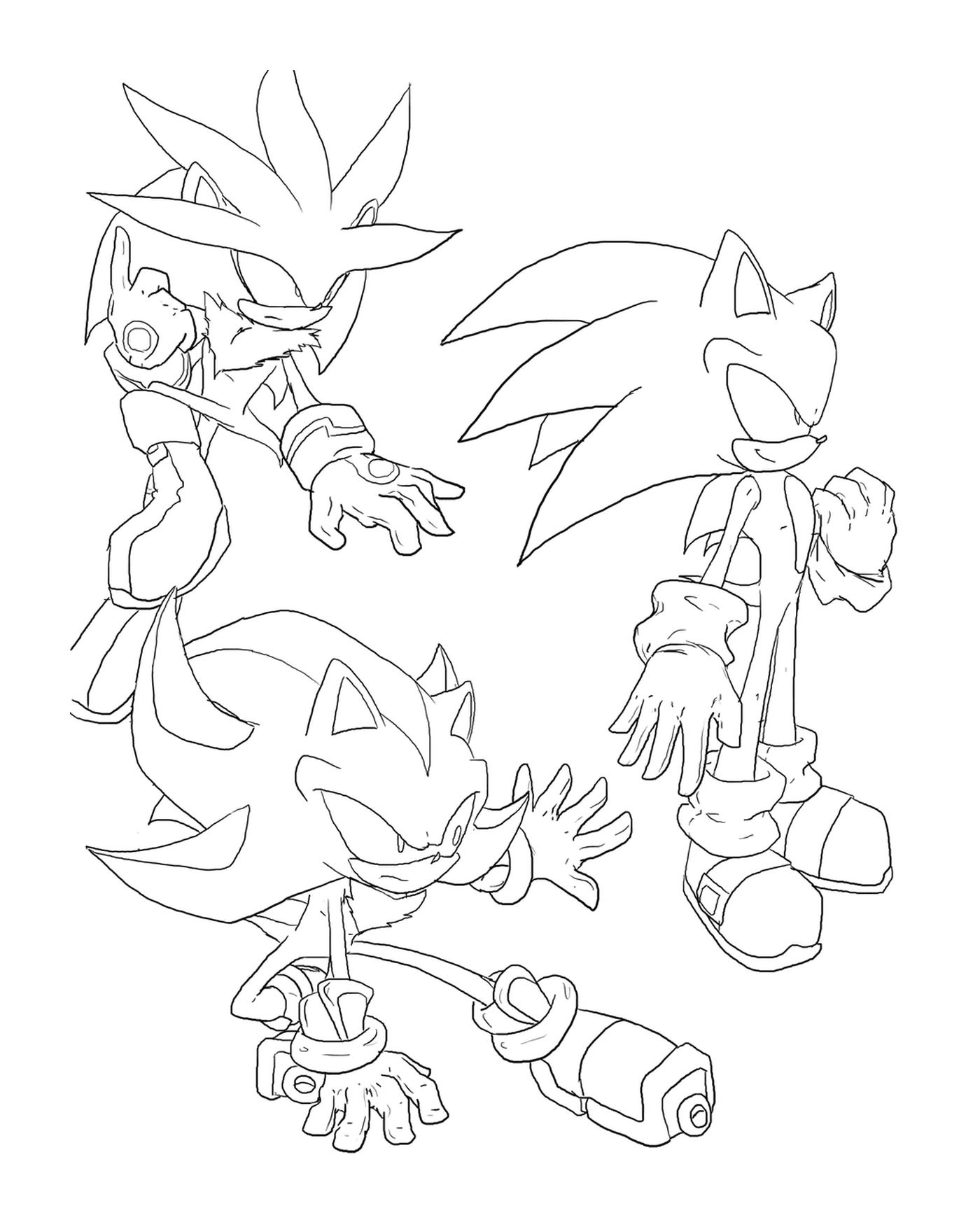  Un gruppo di Sonic 