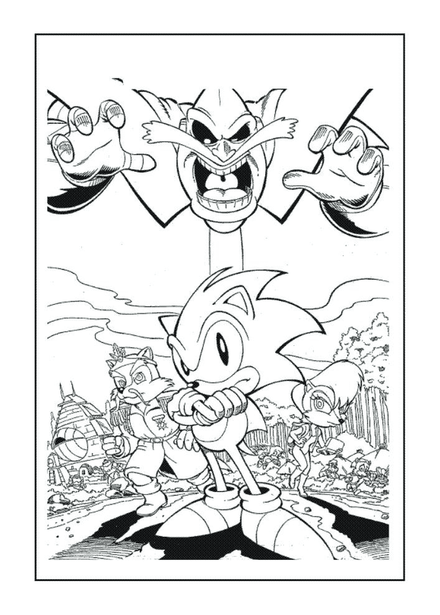  Sonic springen Agilität 