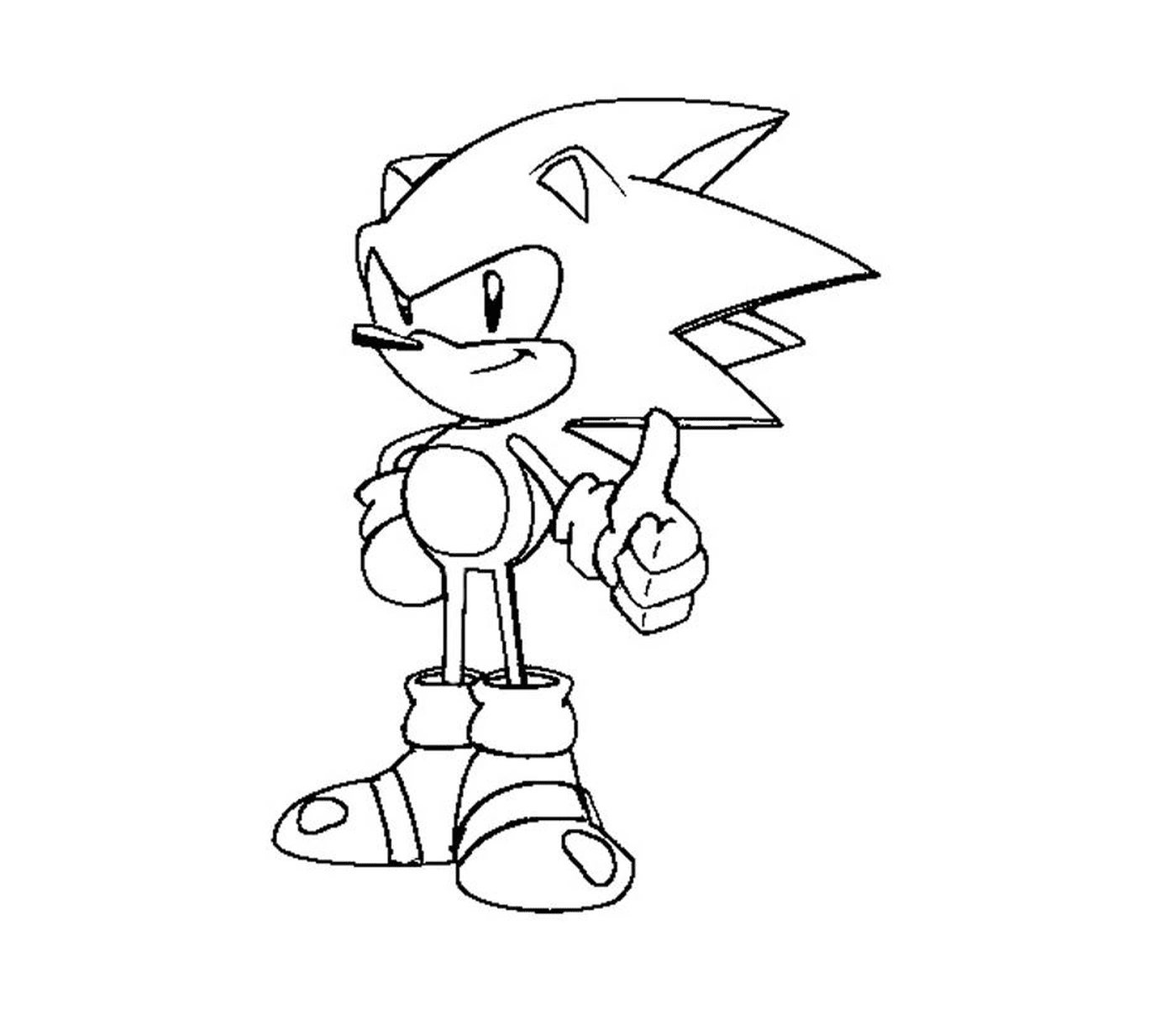 Súper Sonic lleno de poder 