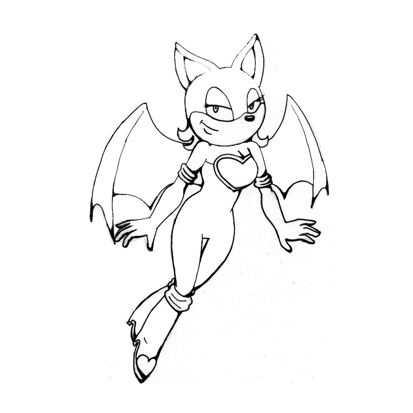  Sonic begleitet von einem weiblichen Charakter 
