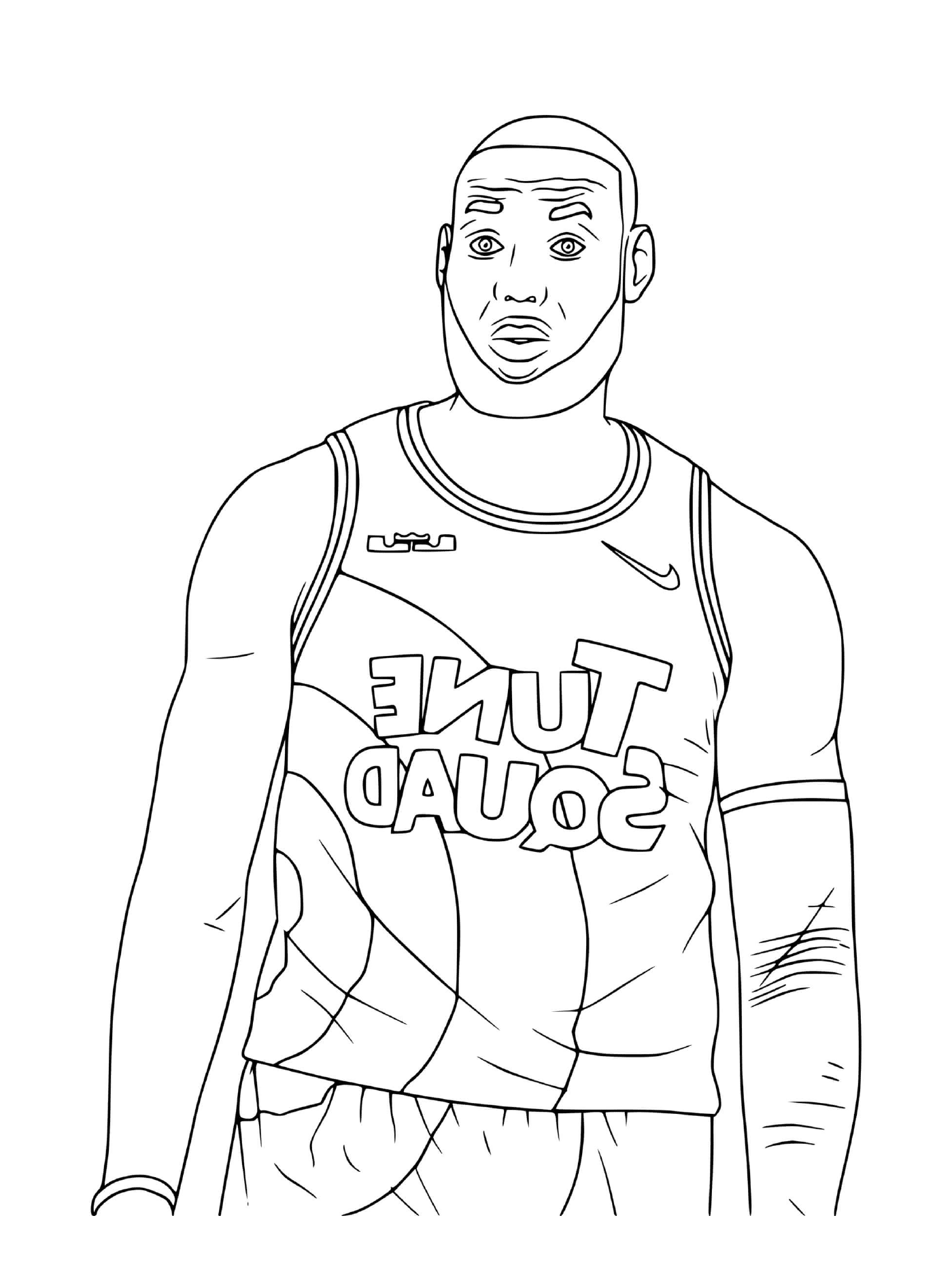  Basketballspieler LeBron James 