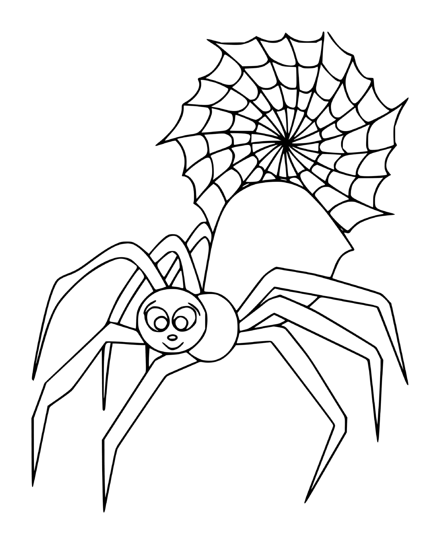  Eine riesige, niedliche Spinne 