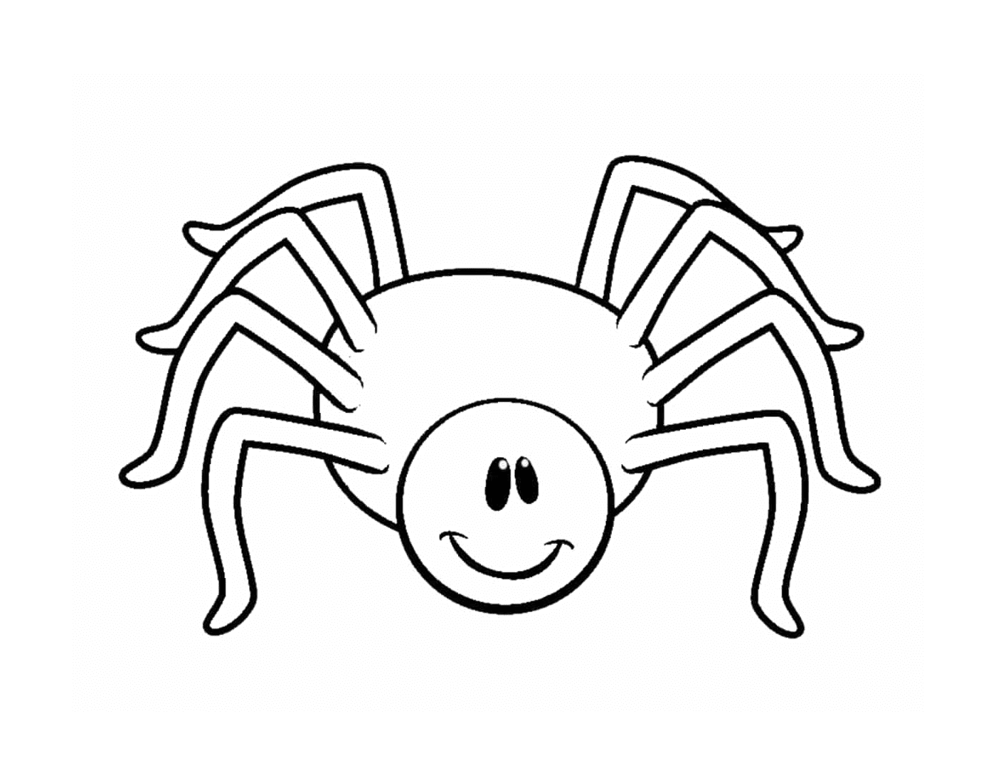  Eine lächelnde Spinne 