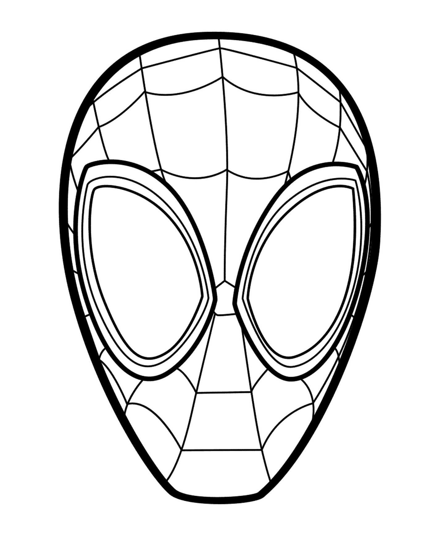  Maske für Spinnenmenschen 