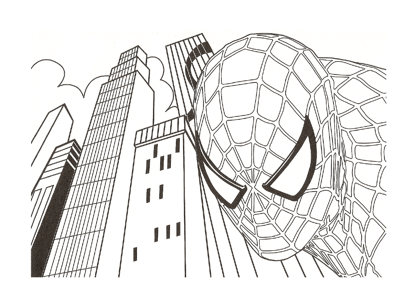  Spider-Man in the city 