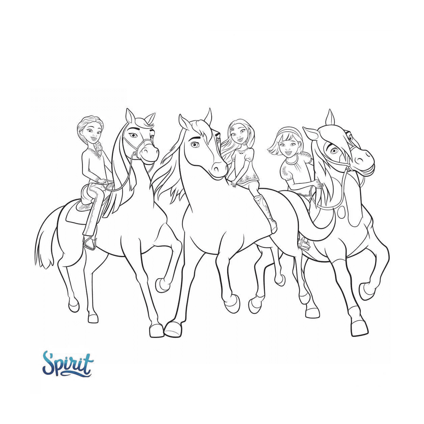  Horse Spirit, estándar de llanuras (película de animación) 