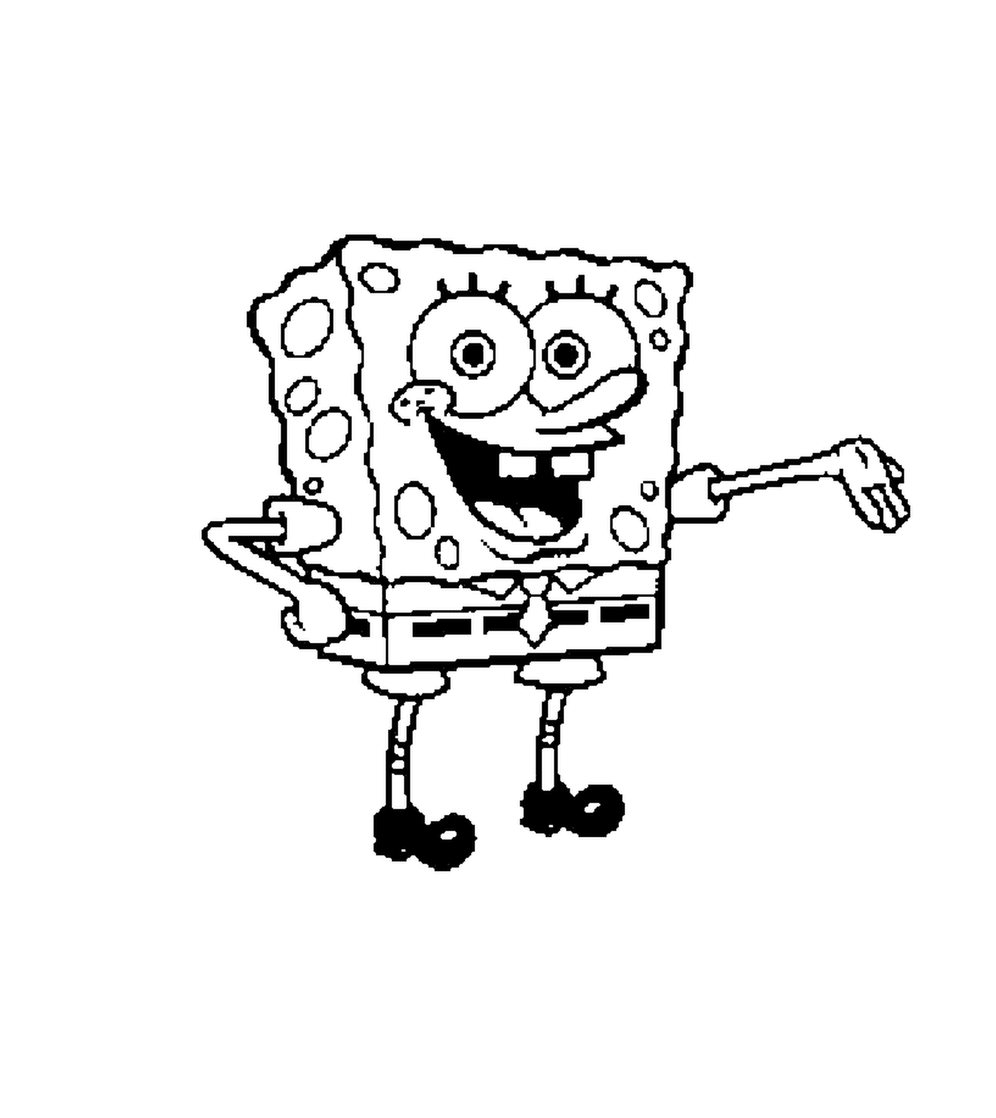  Un personaggio di SpongeBob 