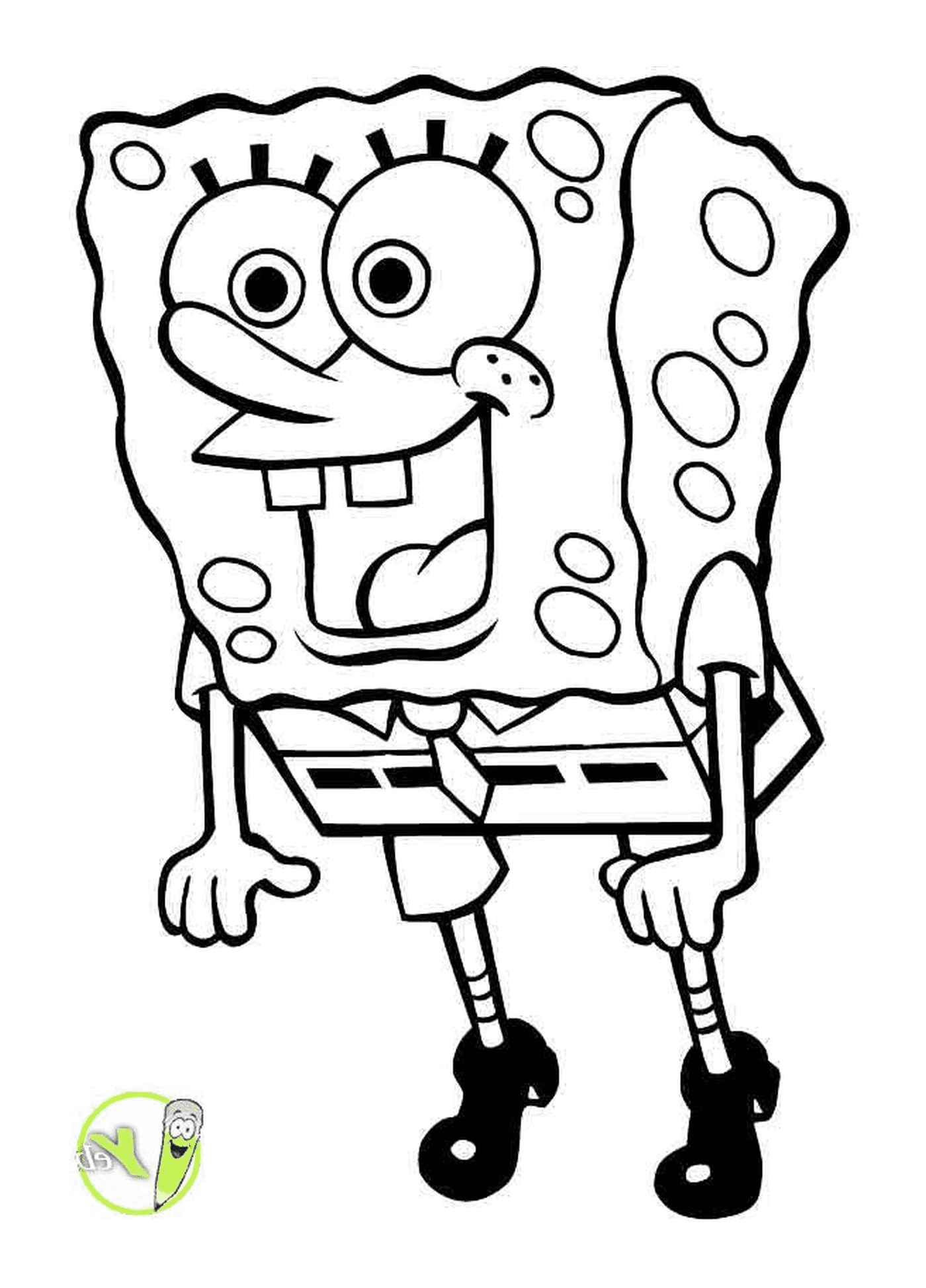  Ein Charakter von SpongeBob 