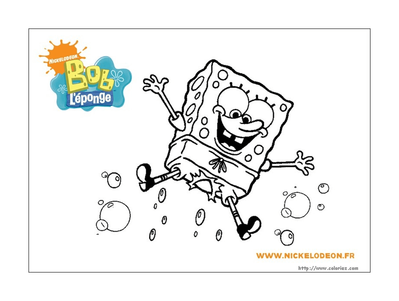  Immagine di un personaggio di Sponge Bob 