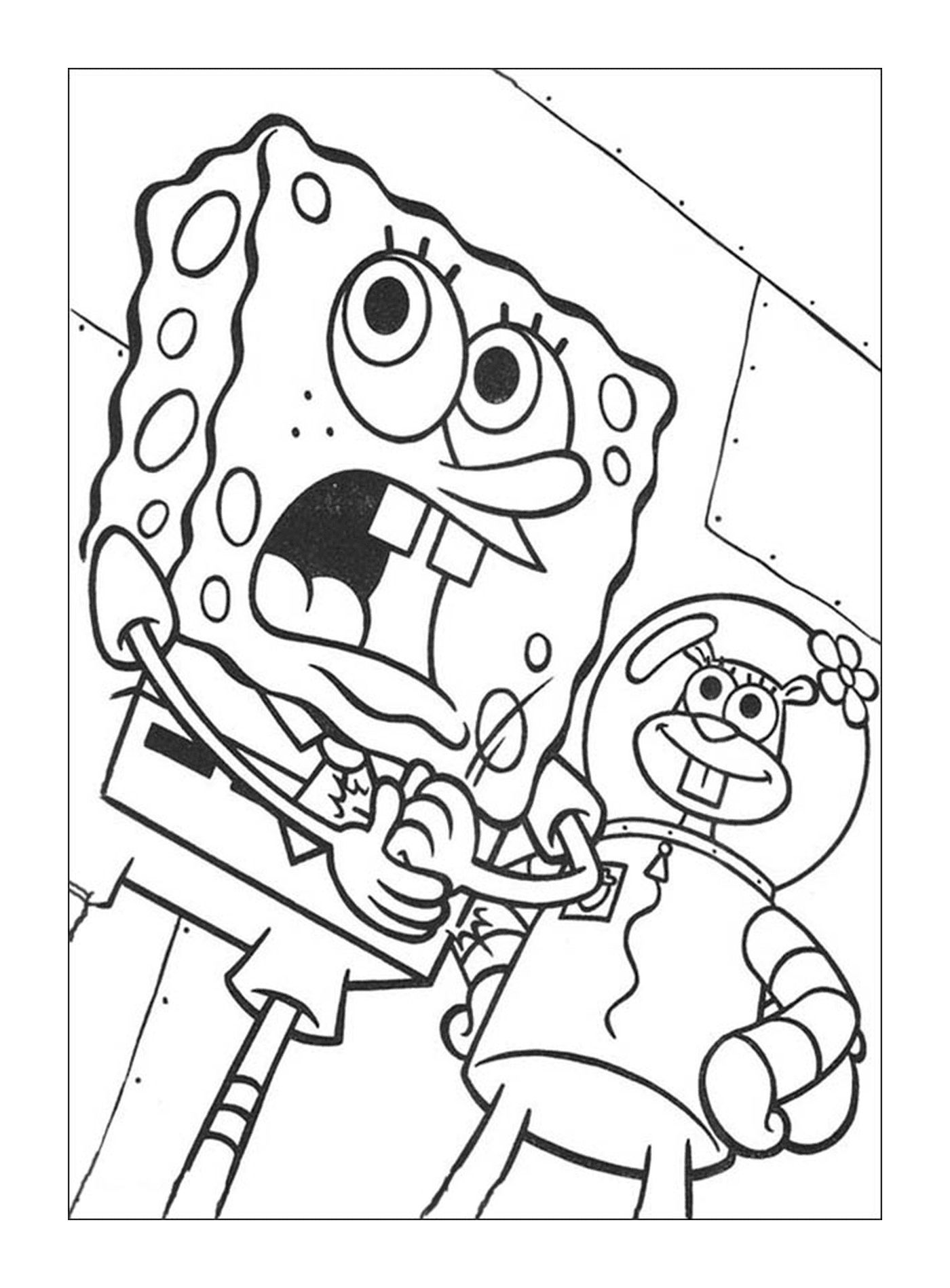  Spongebob e Carlo Tentacoli 