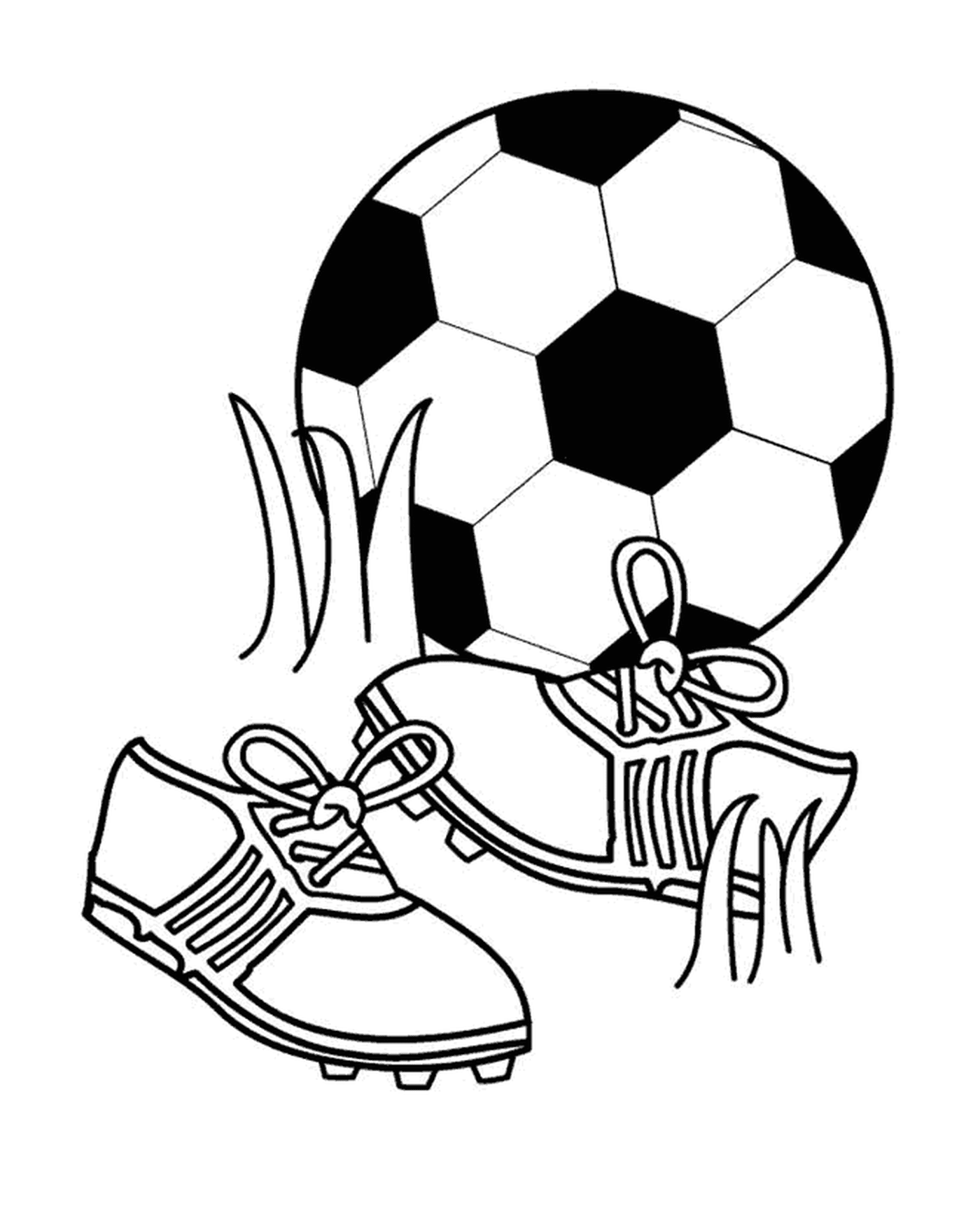  Sport, Fußball und Schuhe 