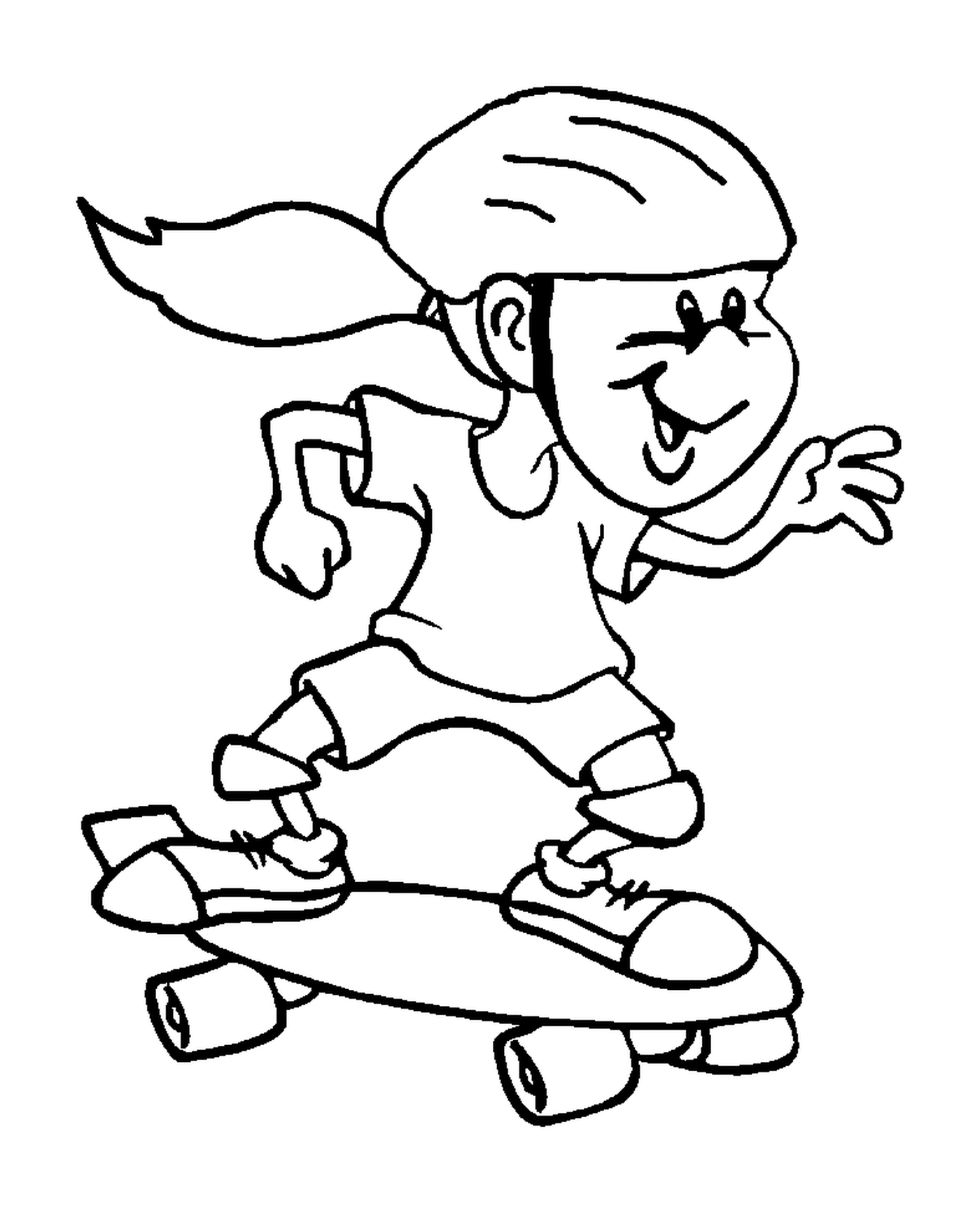  Sport, skateboarding, skateboarding boy 