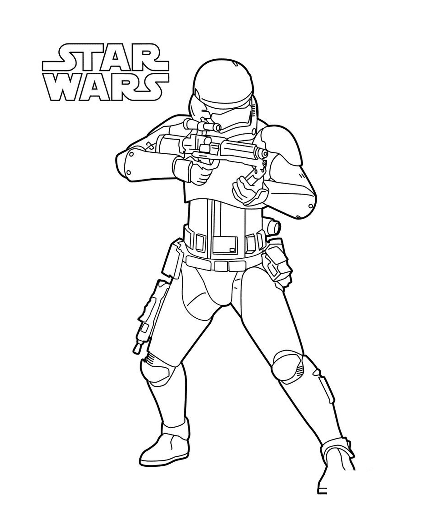  Stormtrooper con una pistola 