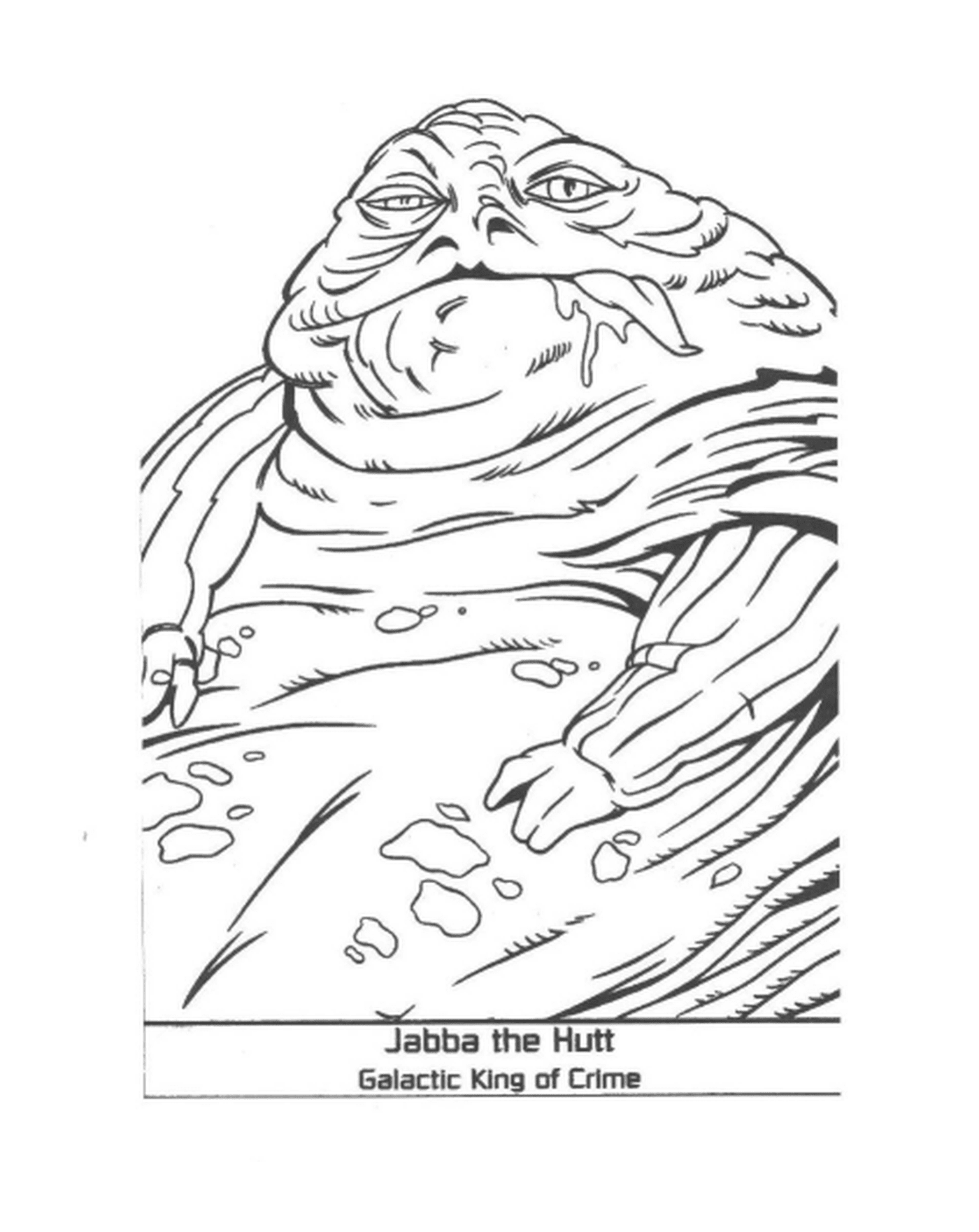  The imposing Jabba the Hutt 