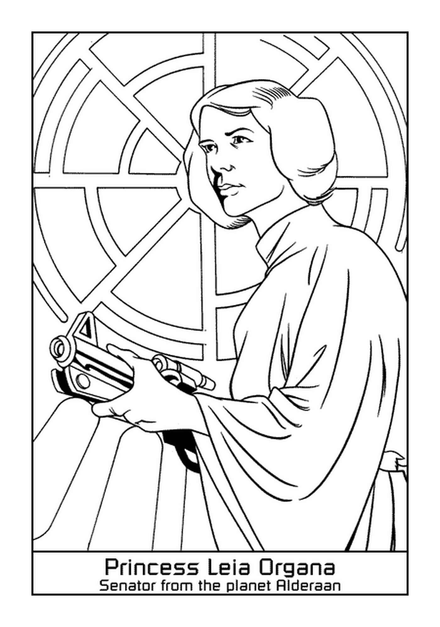  Prinzessin Leia Organa, tapfer 