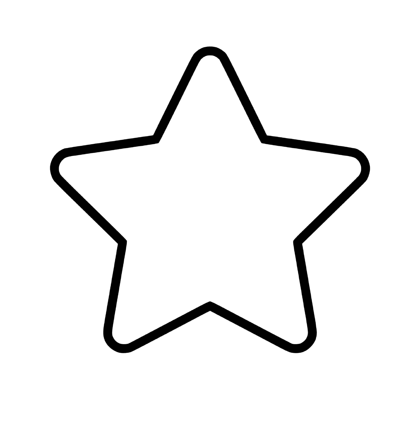  Una estrella que es fácil de dibujar 