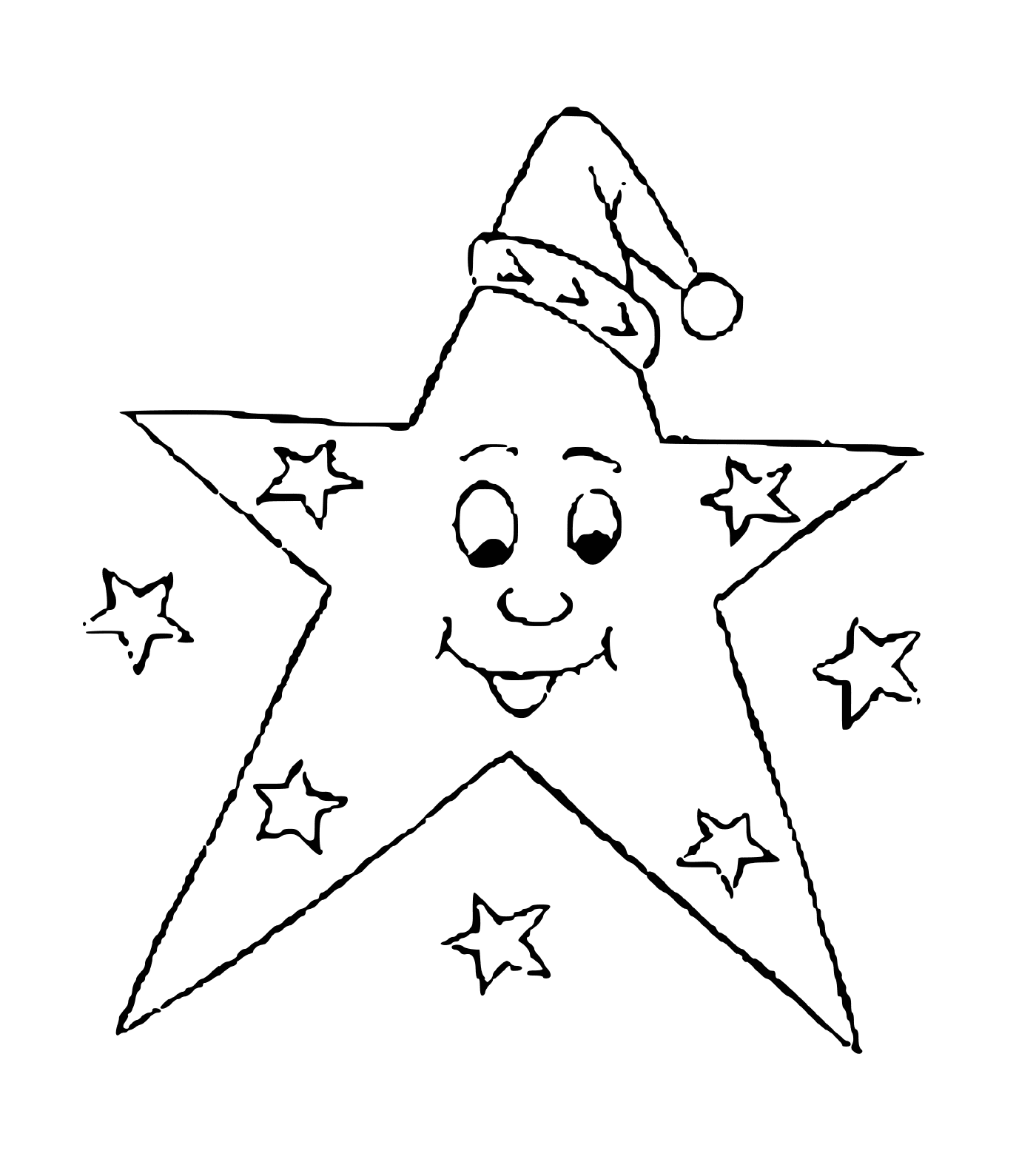  Ein lächelnder Stern voller Humor 