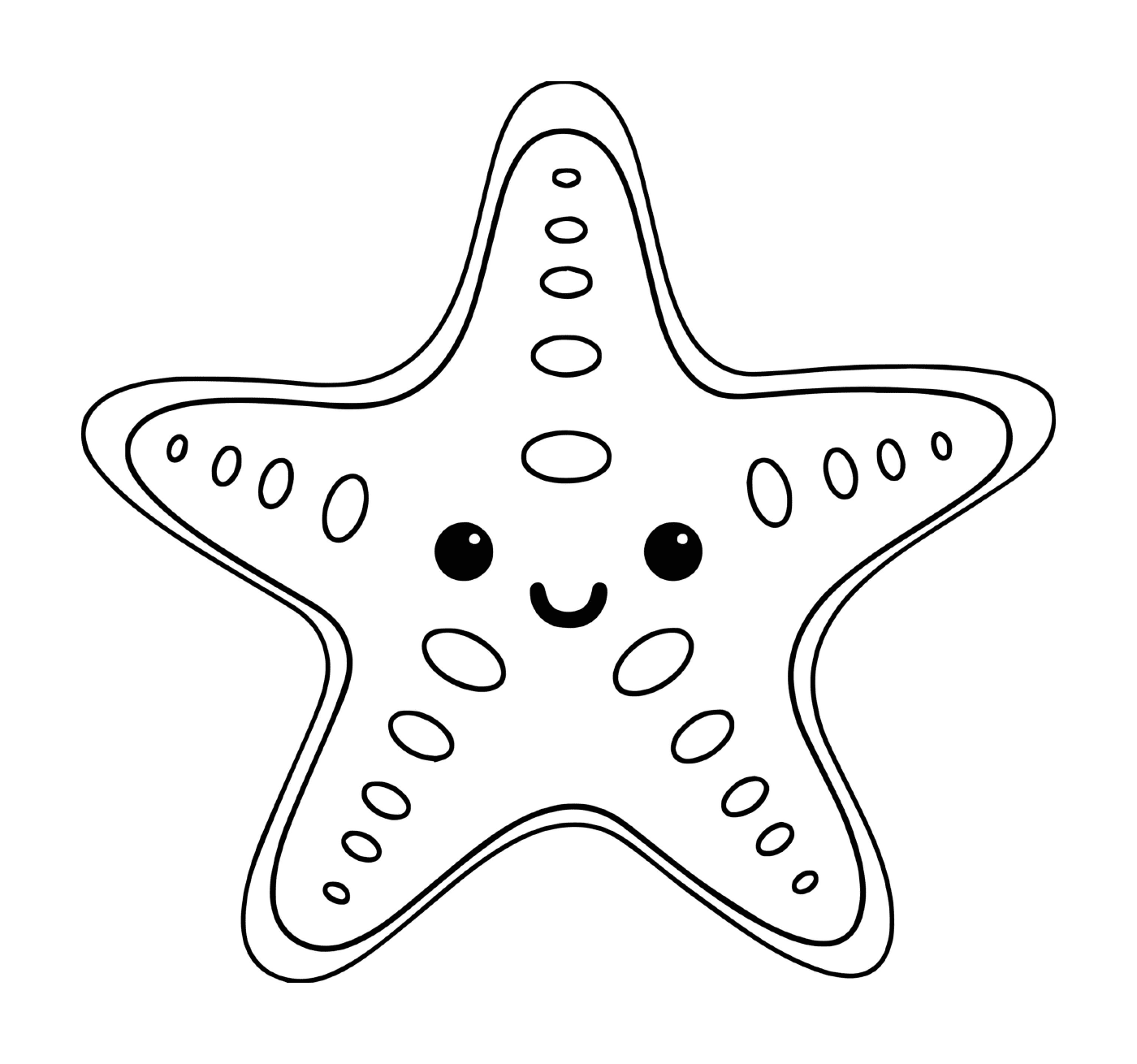  A star of sea Asteroidea easy to achieve 